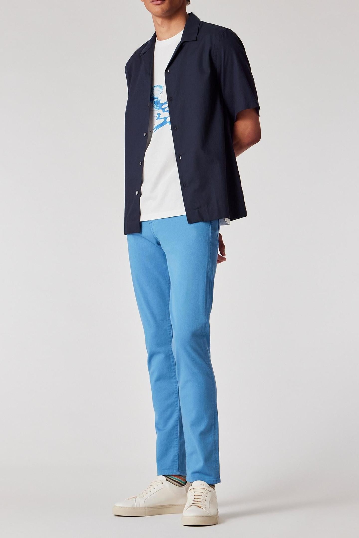 MENS TAPERED FIT JEAN GREYISH BLUE 3