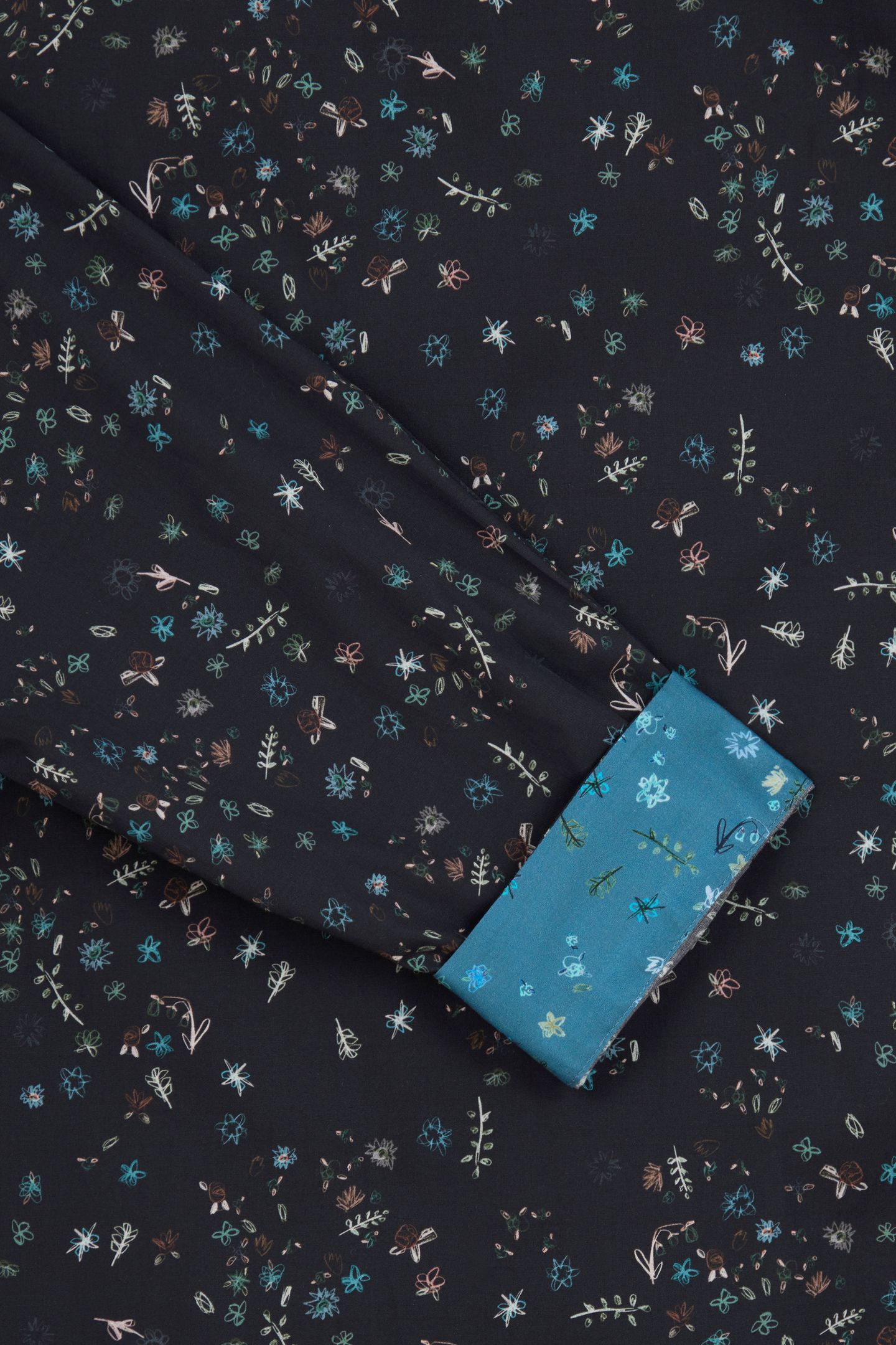 MENS LS TAILORED FIT SHIRT VERY DARK NAVY 7