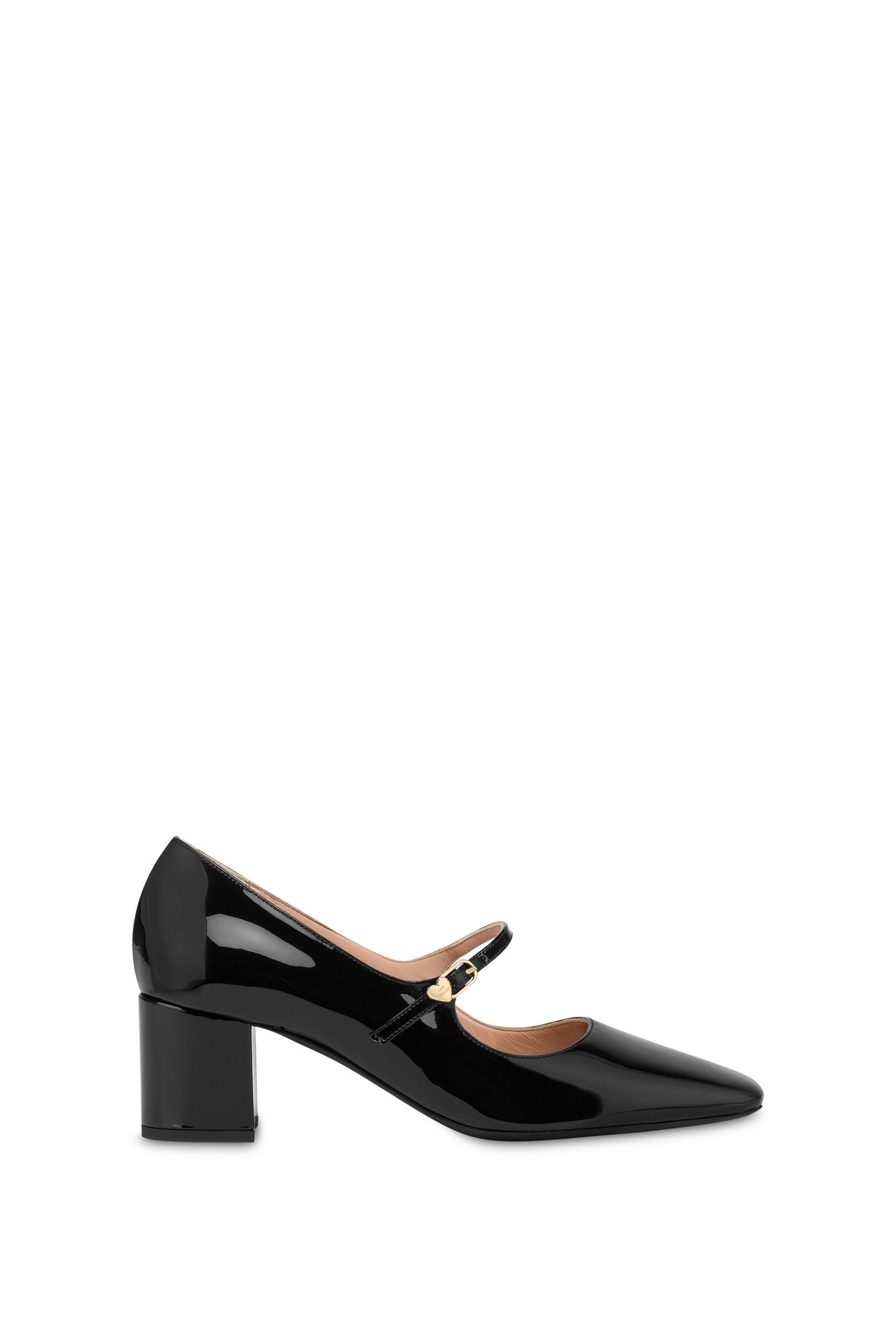 LOVE MOSCHINO PUMP WITH STRAP BLACK 1