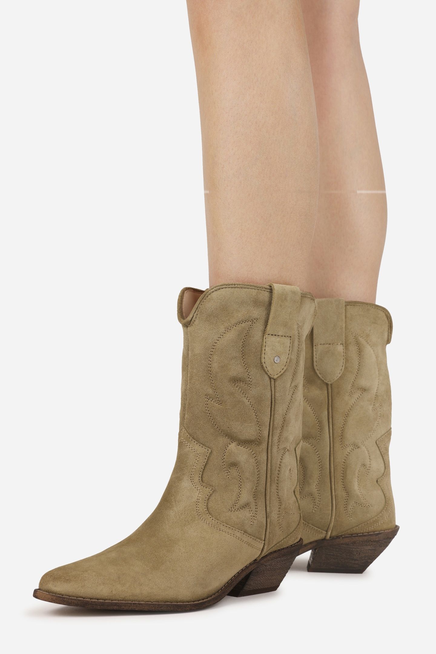 CHEL-SEY ANKLE BOOT STONE OLIVE 3