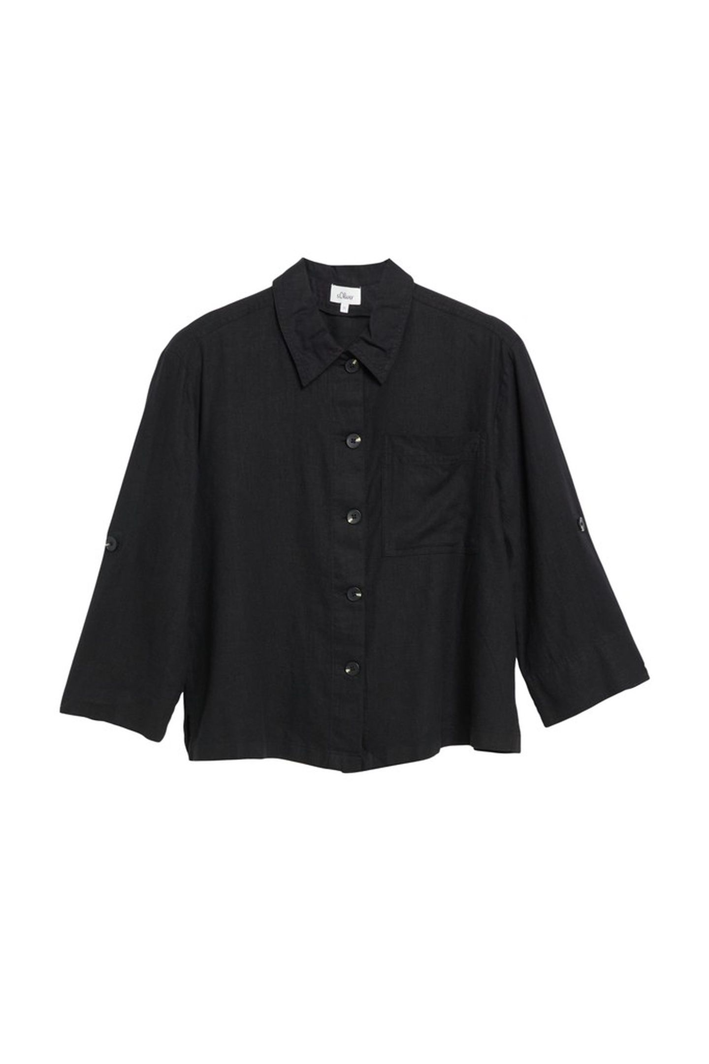 S.OLIVER BLOUSES BLACK 4