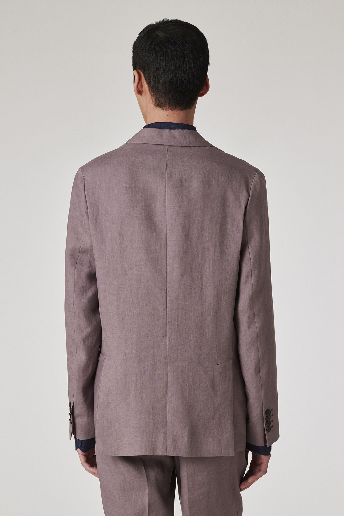 MENS 2 BUTTON JACKET MAUVE 3