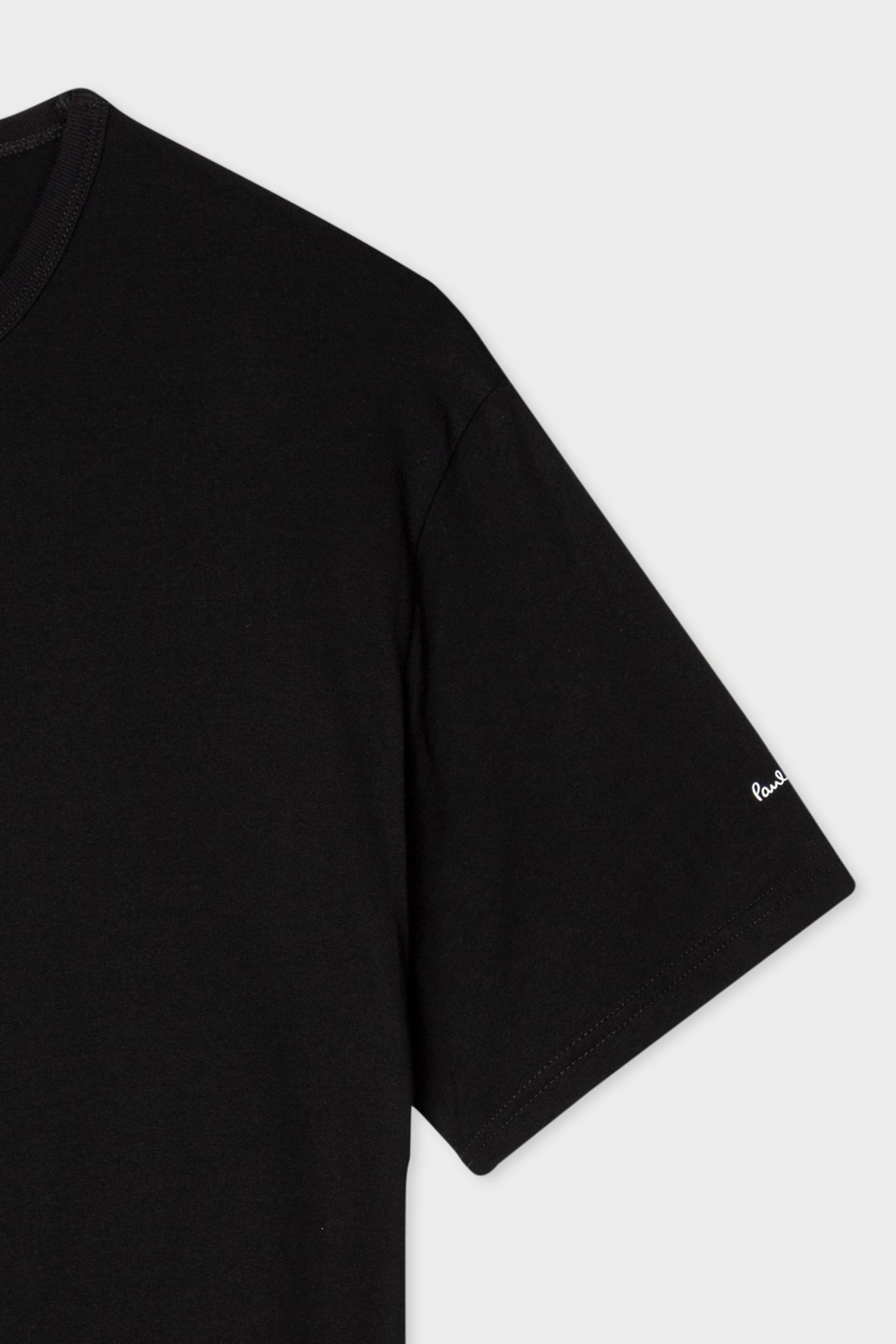 MEN T-SHIRT 5 PACK BLACK 6