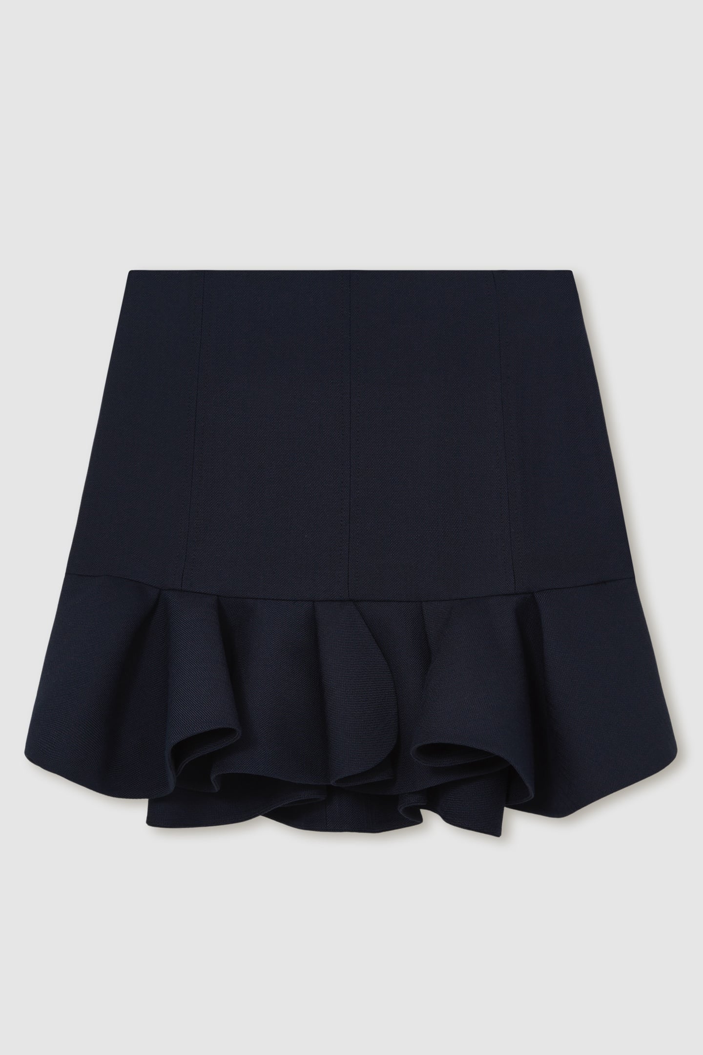 RUFFLE SKIRT NAVY 3