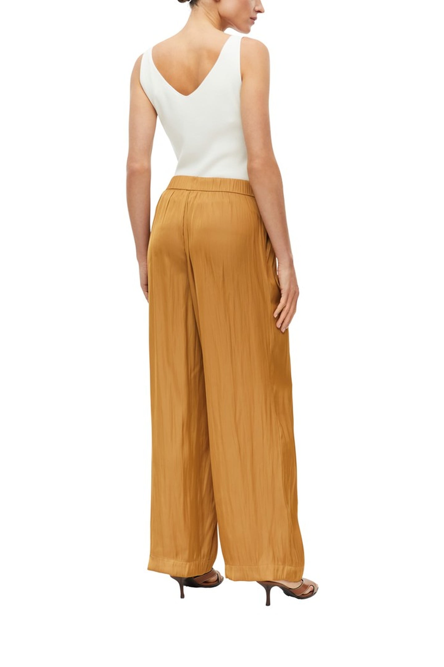 S.OLIVER PANTS BROWN 2