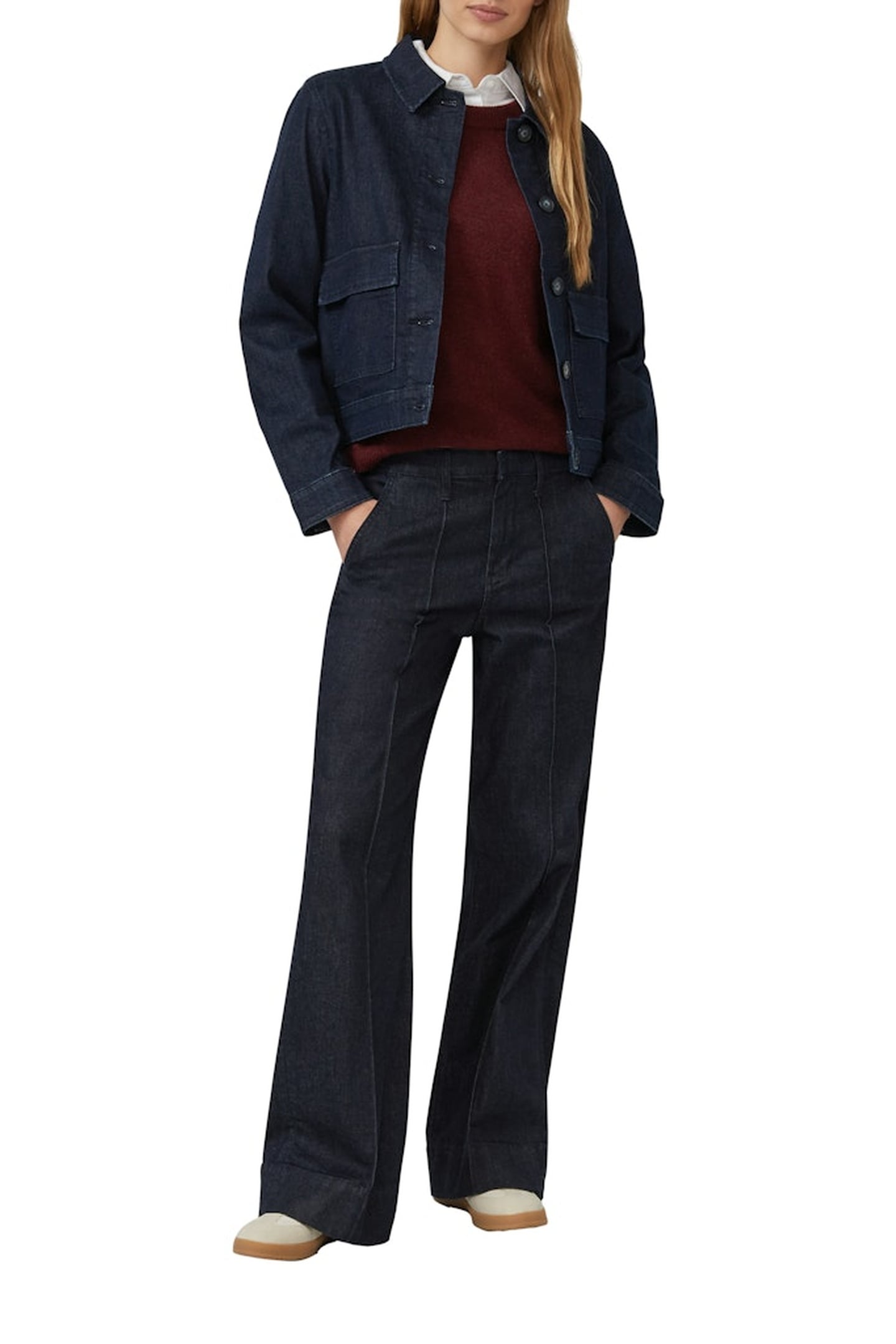 S.OLIVER PULLOVER BURGUNDY 2