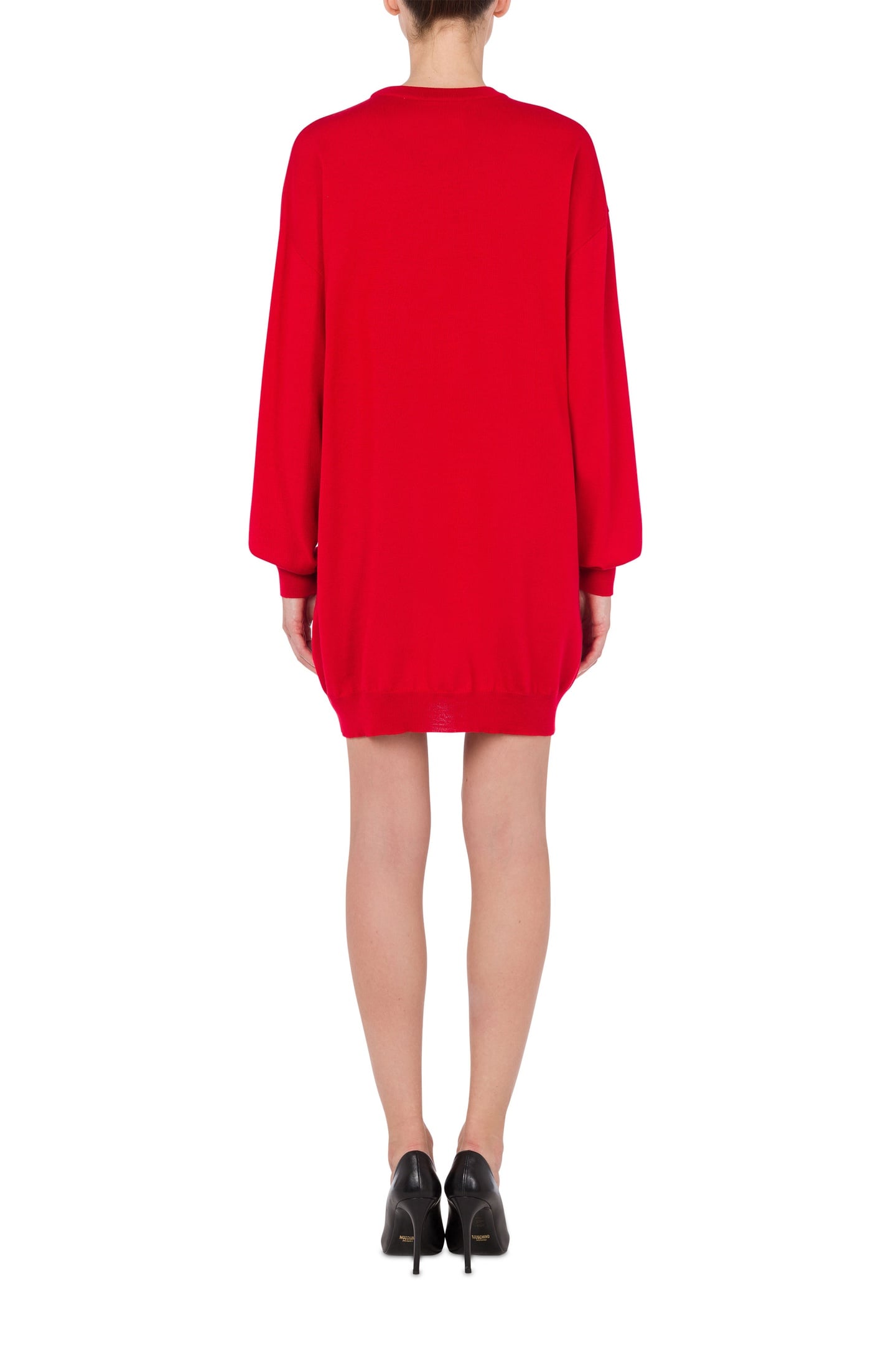 CHINESE NEW YEAR WOOL DRESS RED 2