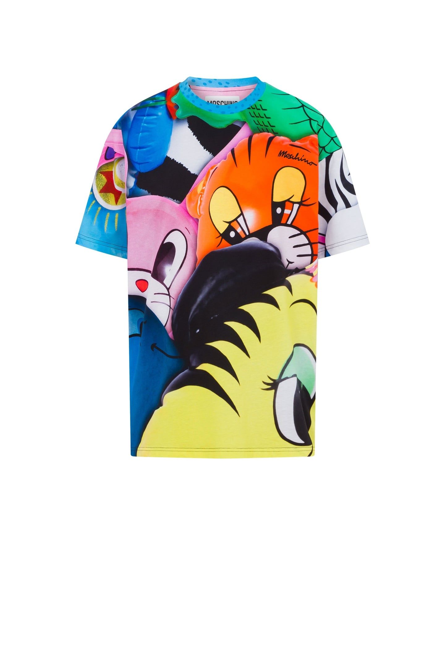 T-SHIRT IN JERSEY INFLATABLE ANIMALS MULTICOLOR 3