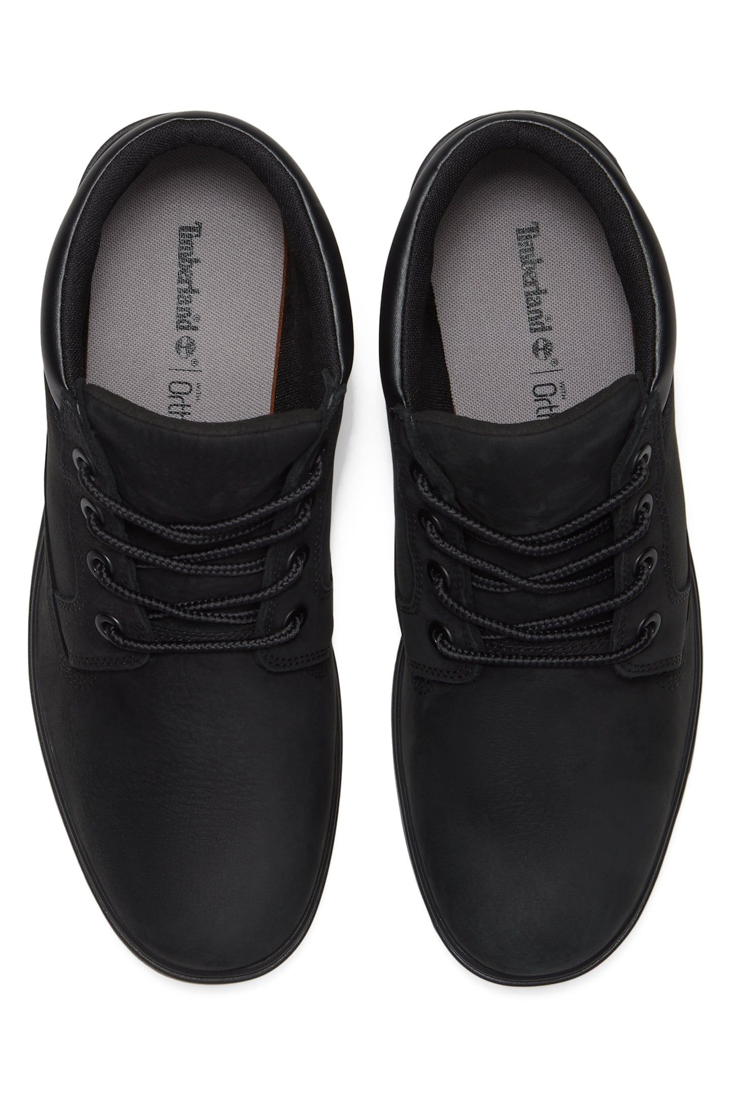 MID LACE UP WATERPROOF CHUKKA BOOT BLACK NUBUCK 5