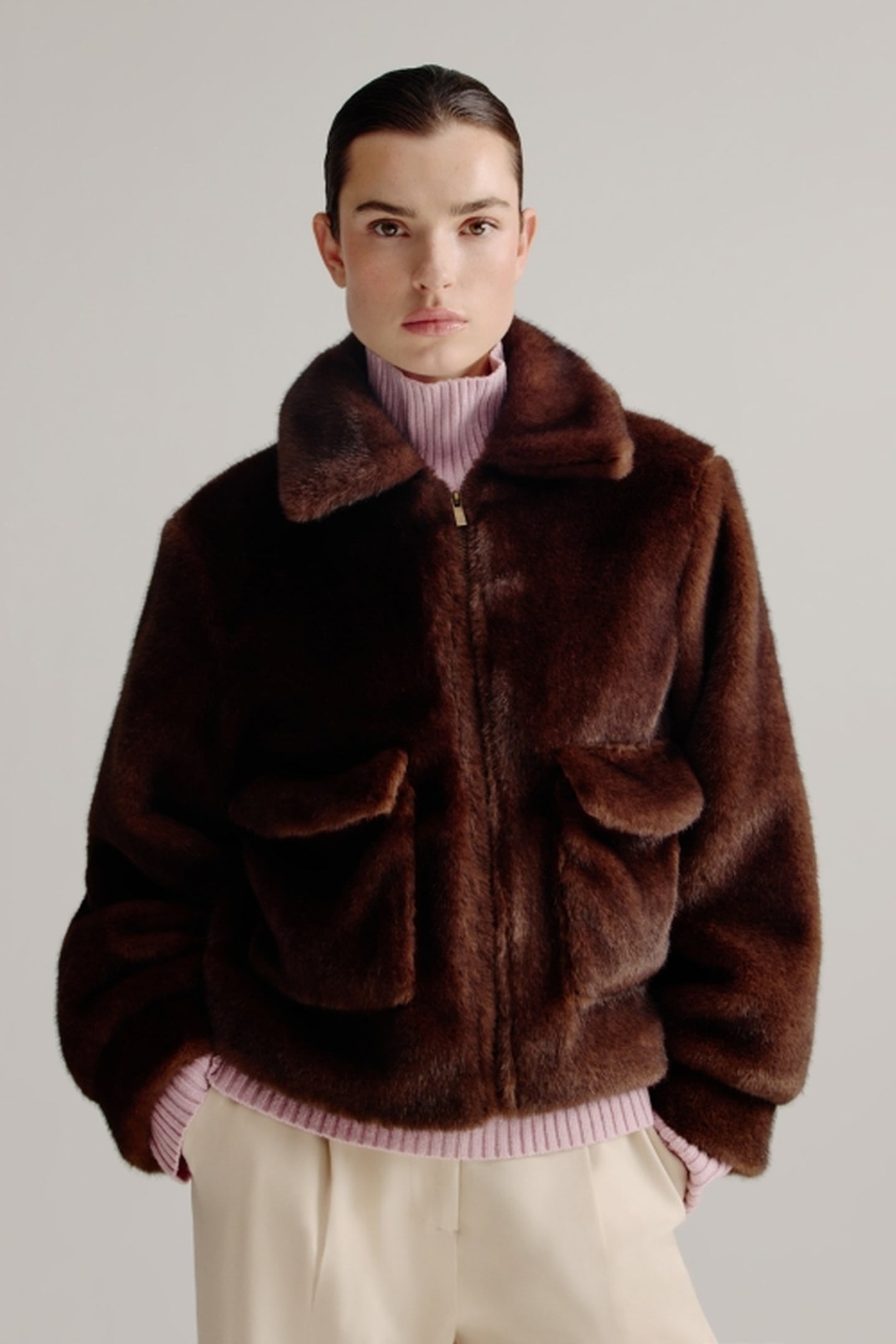 LAURIEN JACKET BROWN 3
