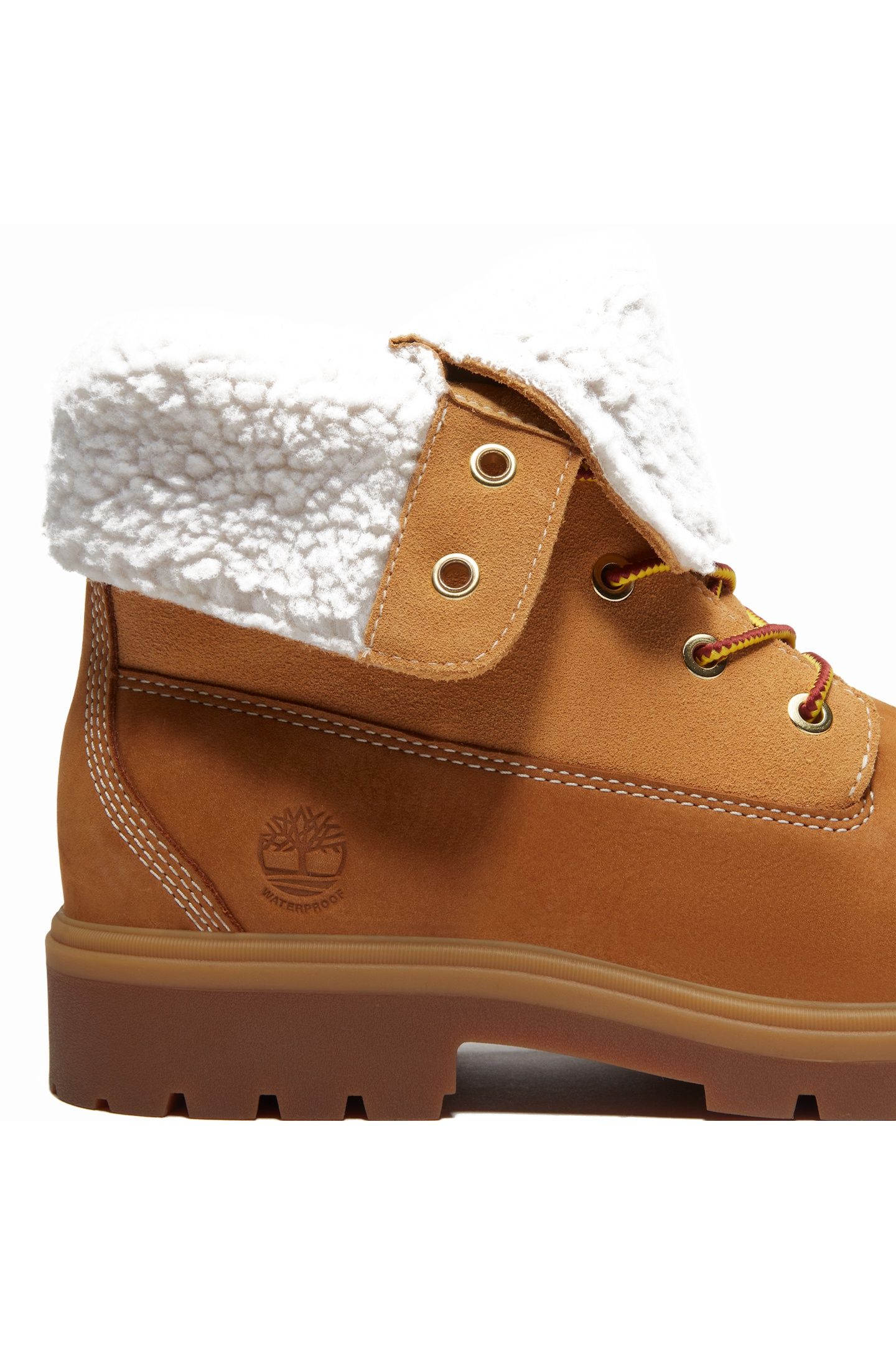 MID LACE UP WATERPROOF BOOT WHEAT NUBUCK 9