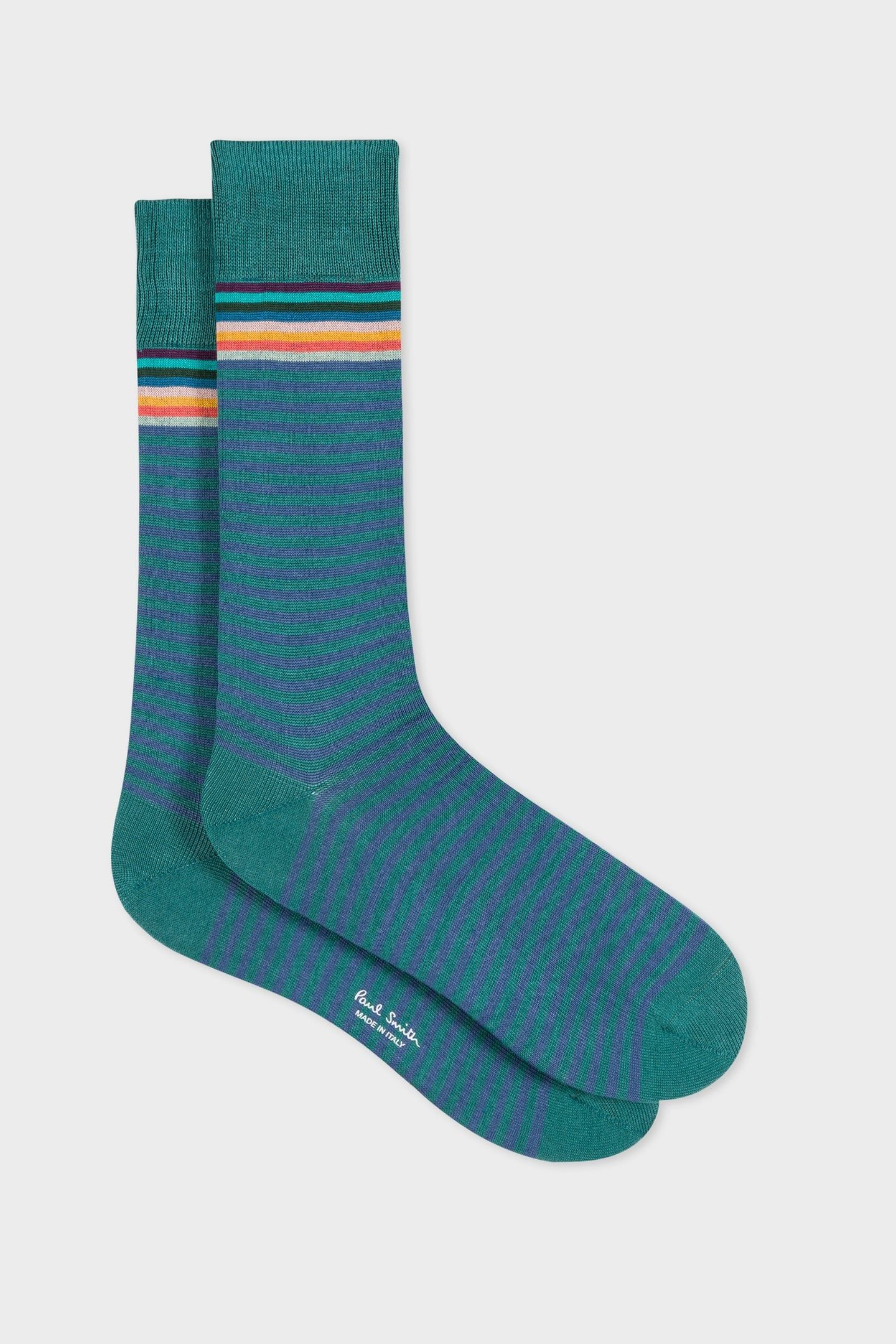 MEN SOCK ARTIST TOP PETROL GREEN 2