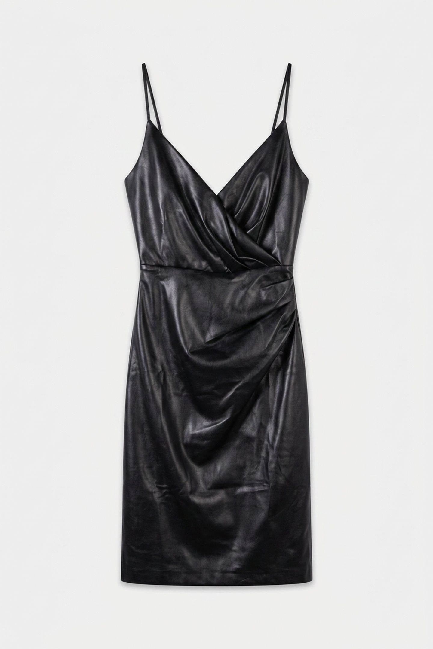 FERGIE SL DRAPED MID JET BLACK A996 3