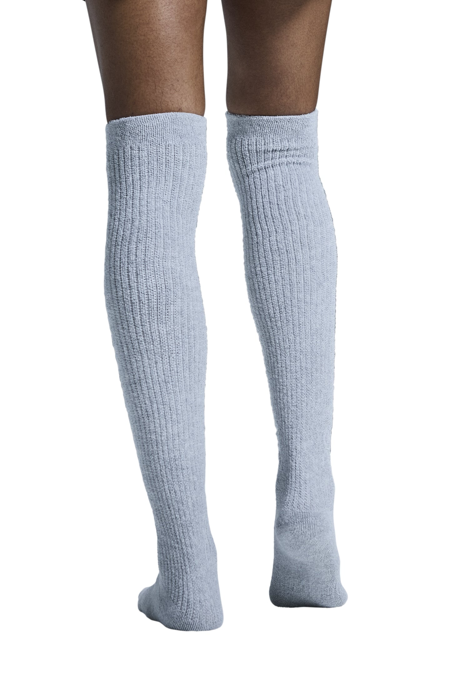TERRY SOCK KNEE HIGH 1 UNISEX HEATHER GRAY 4