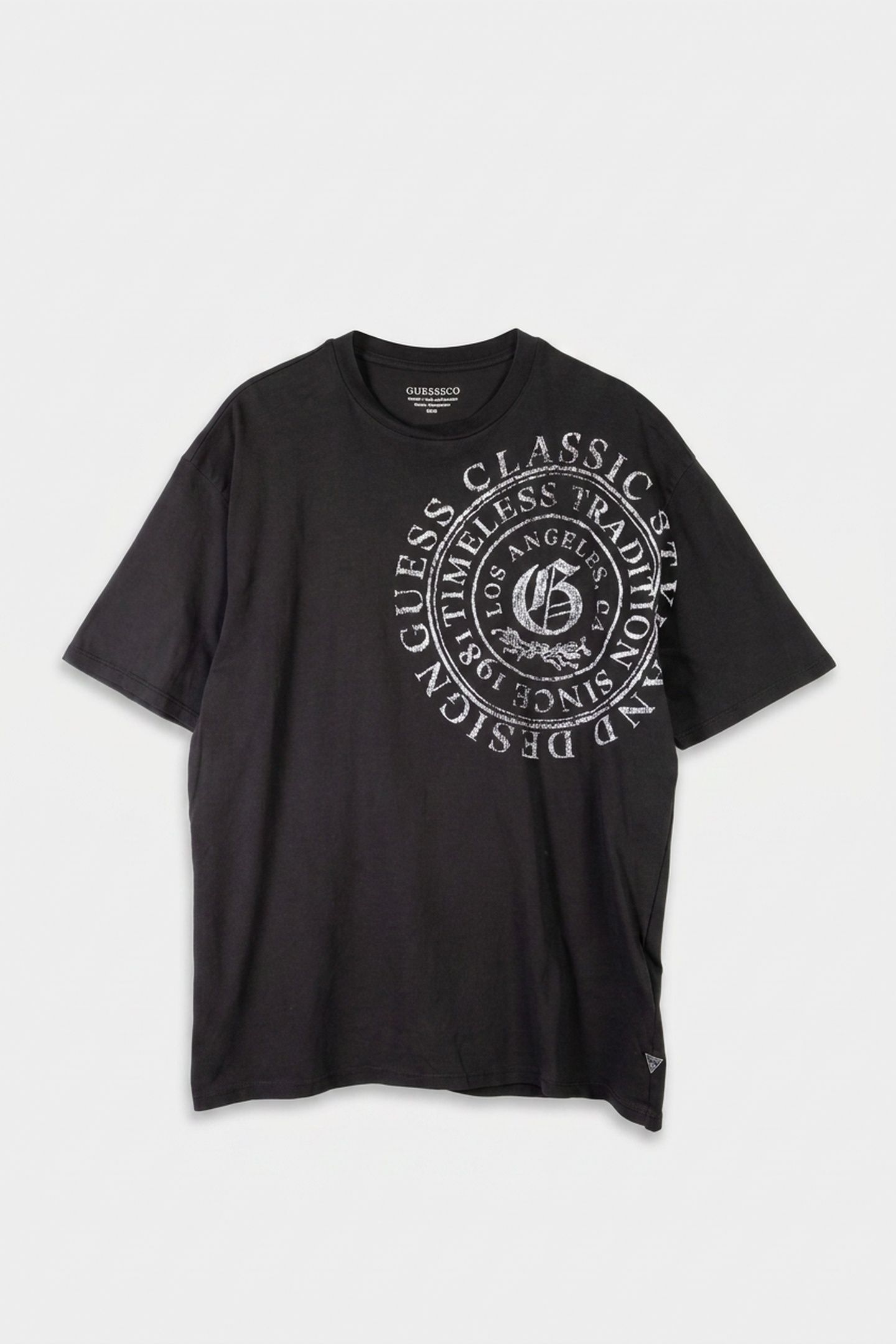 SS BSC LETTER PRESSE JET BLACK MULTI 3