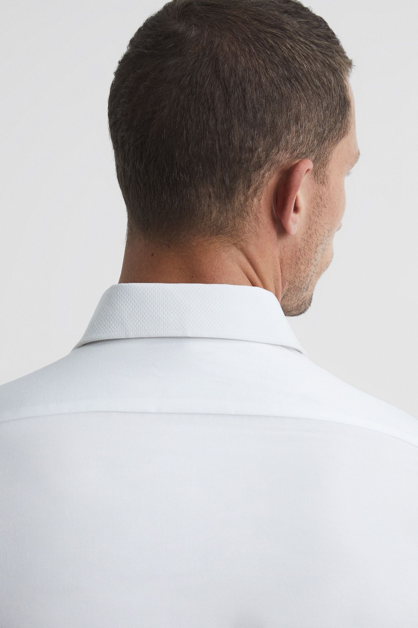 LS MARCELLA BIB COTTON DINNER SHIRT WHITE 6