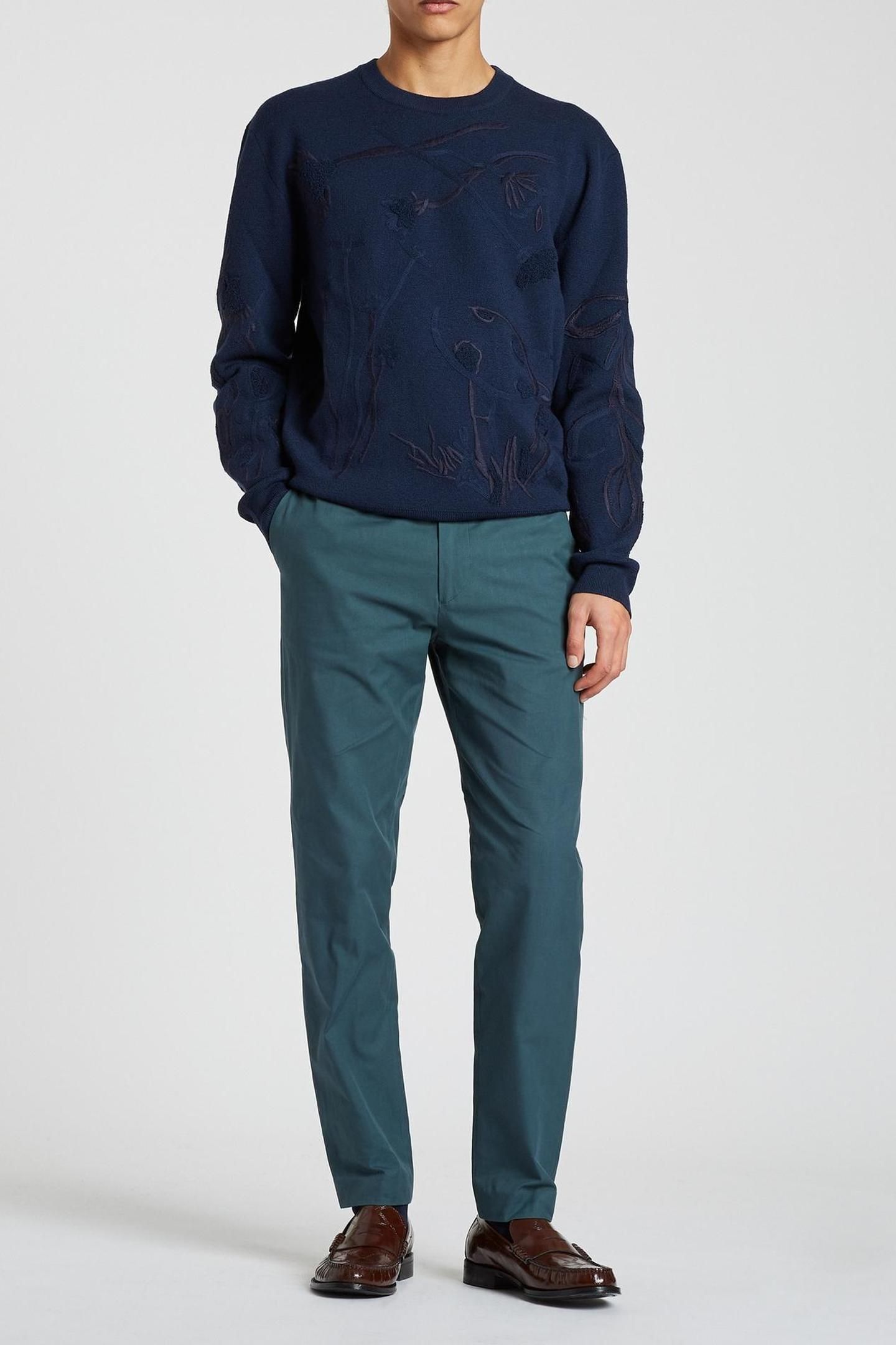 MENS TROUSER LT GREYISH GREEN 4