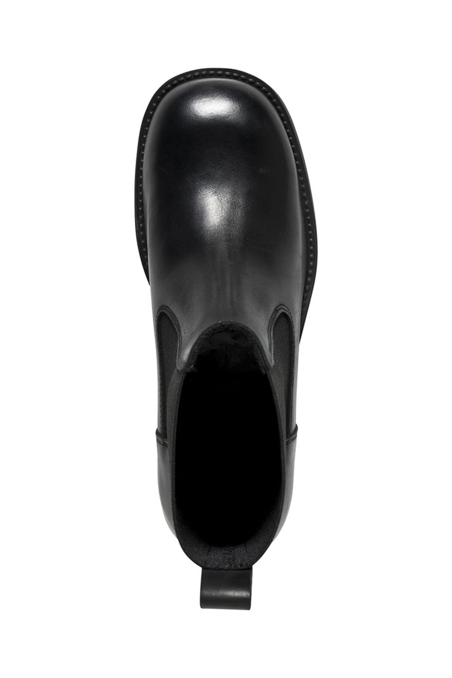 ZAHRINE BOOTIES BLACK LEATHER 5