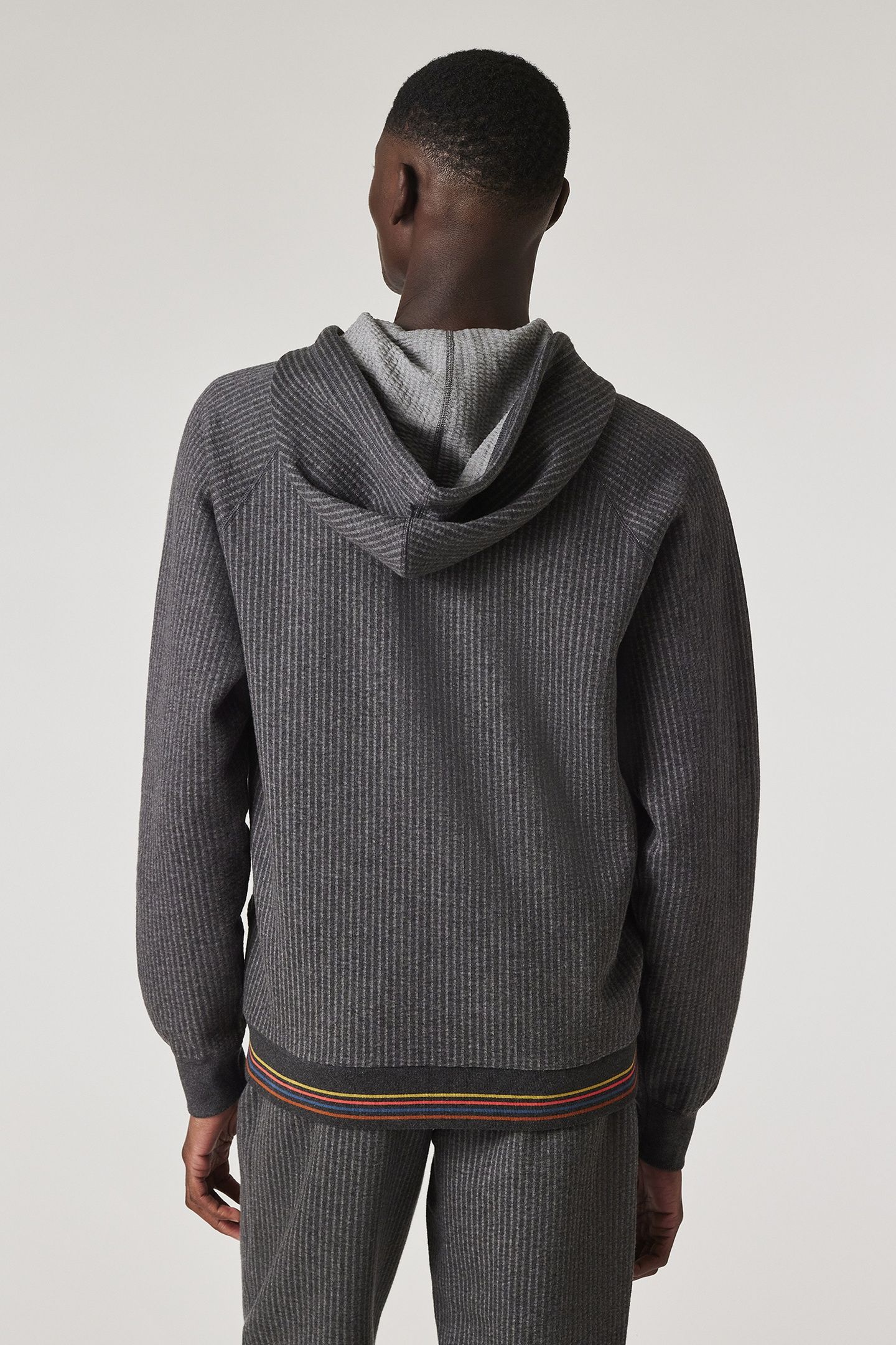 MEN HOODIE INTERLOCK SLATE 3