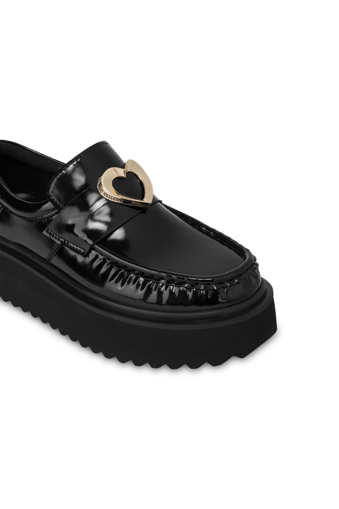 LOAFER WITH PLATFORM BLACK 3