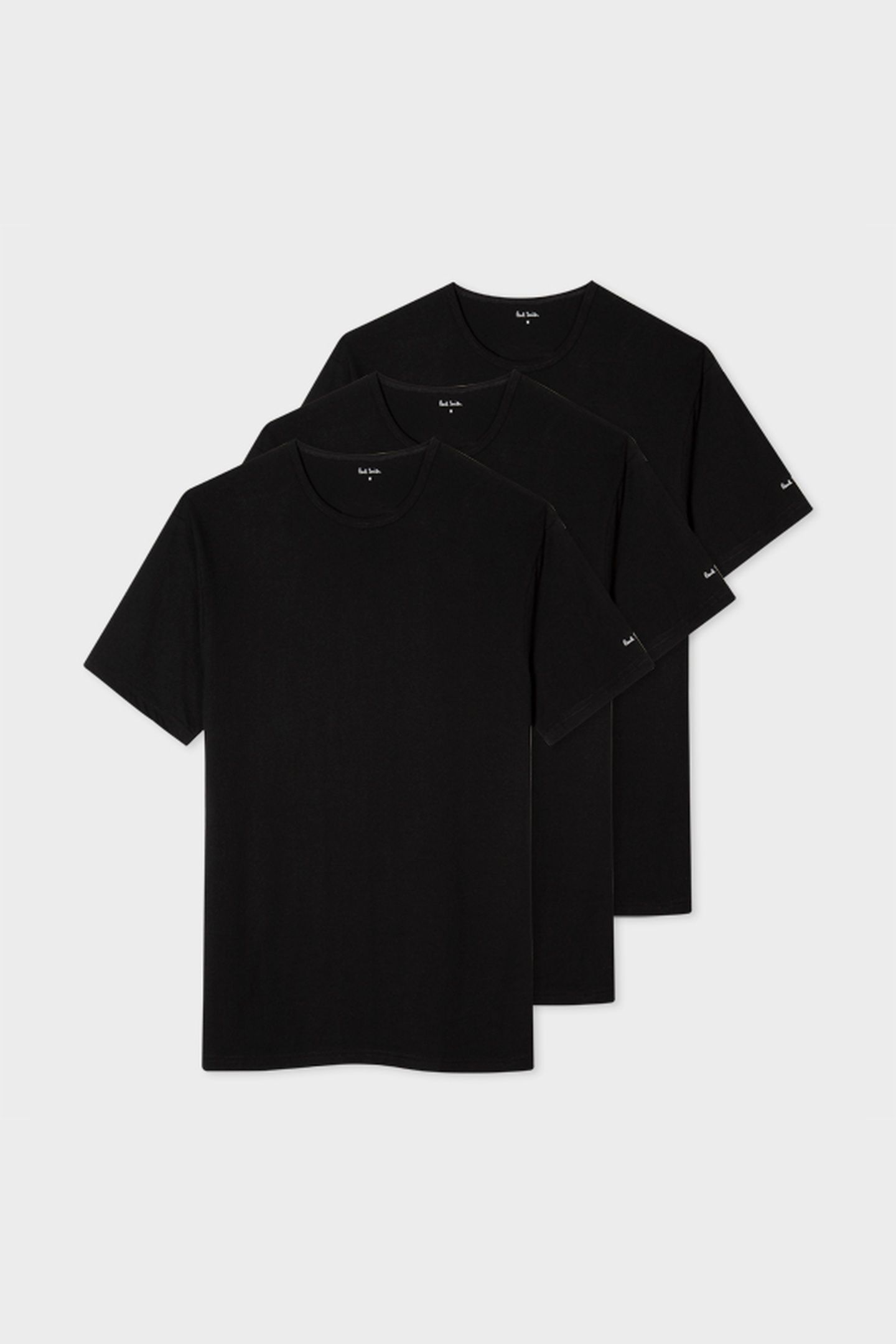 MEN T SHIRT 3 PACK BLACK 5