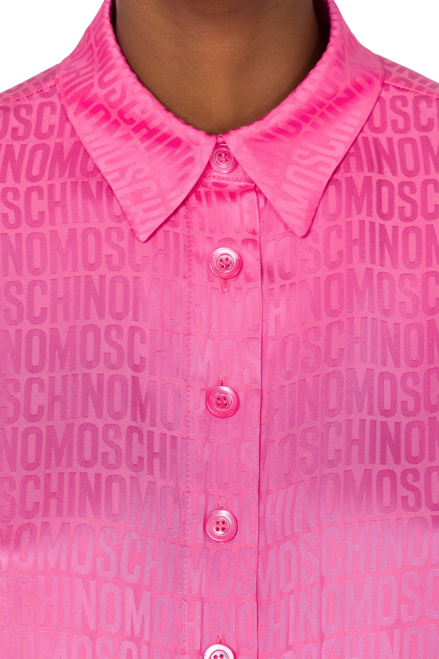 ALLOVER LOGO TWILL JUMPSUIT PINK 4