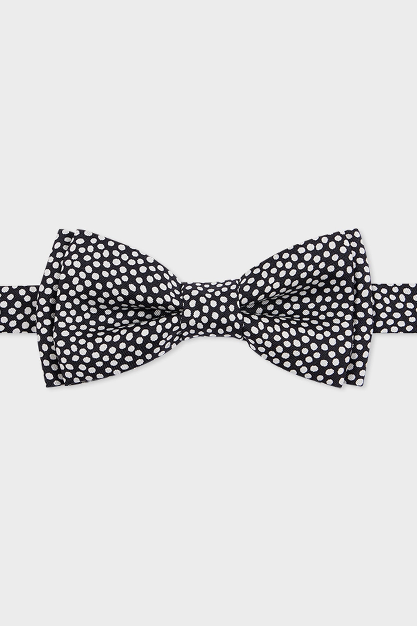 MEN BOWTIE POLKA DOT BLACK 1