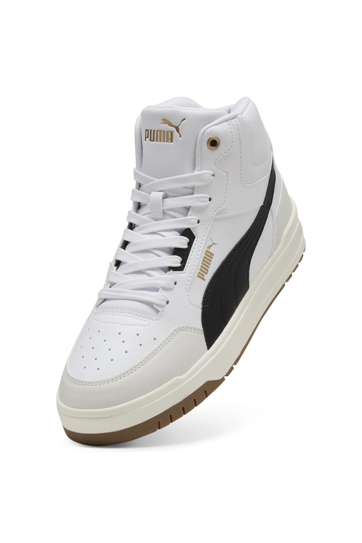 UNISEX SHUFFLE DOWNTOWN MID WHITE-BLACK-VAPOR GRAY 2