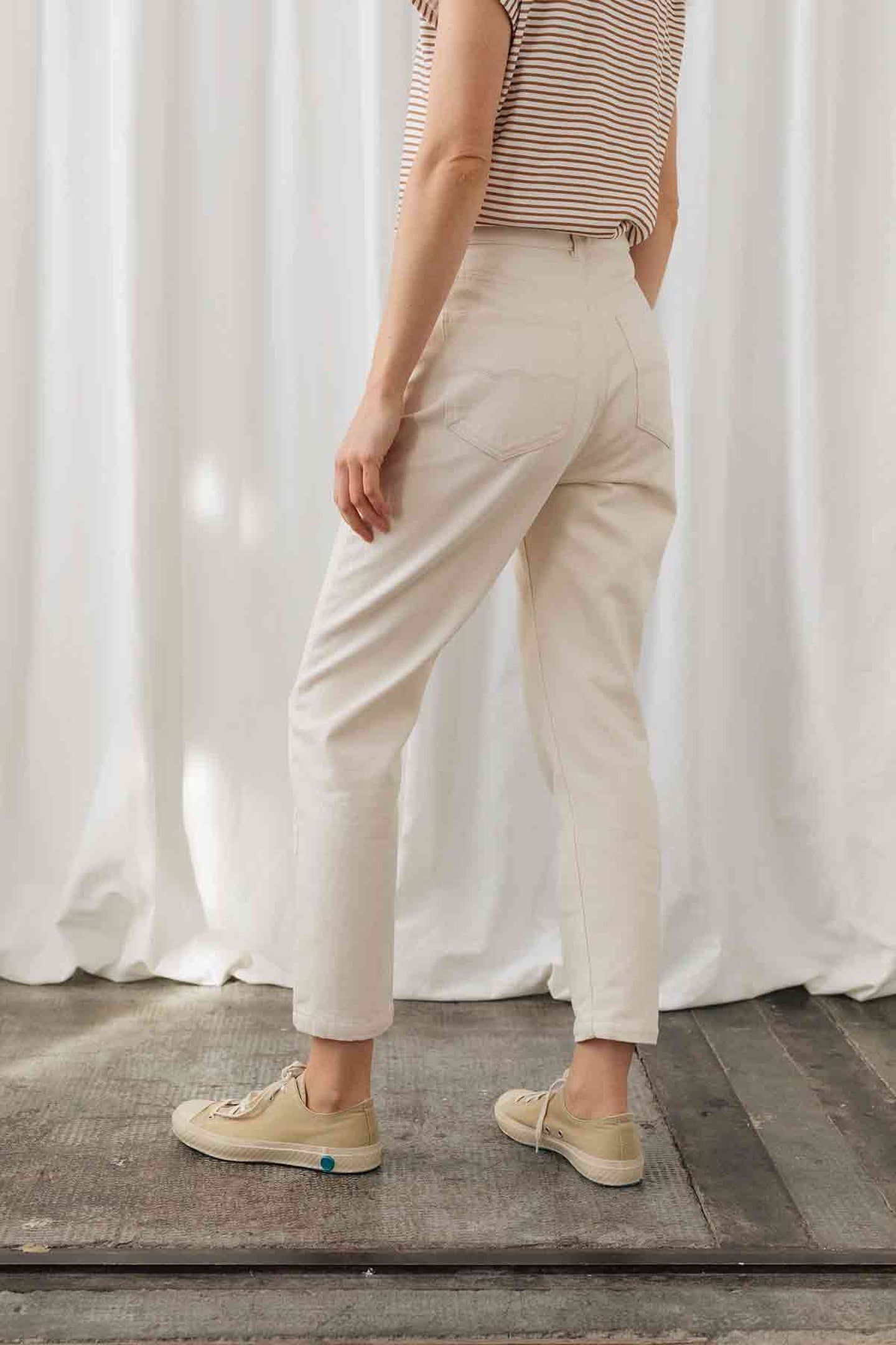 TRALEE PANTS ECRU 2