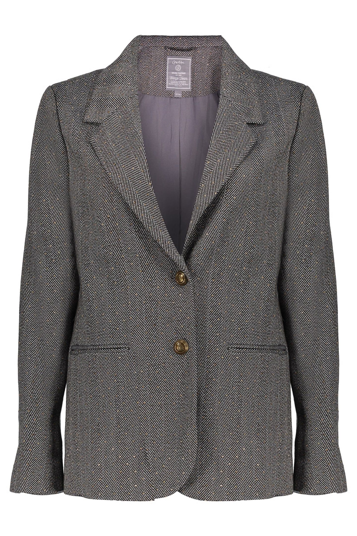 BLAZER HERRINGBONE + STONES ANTHRACITE STONES 1