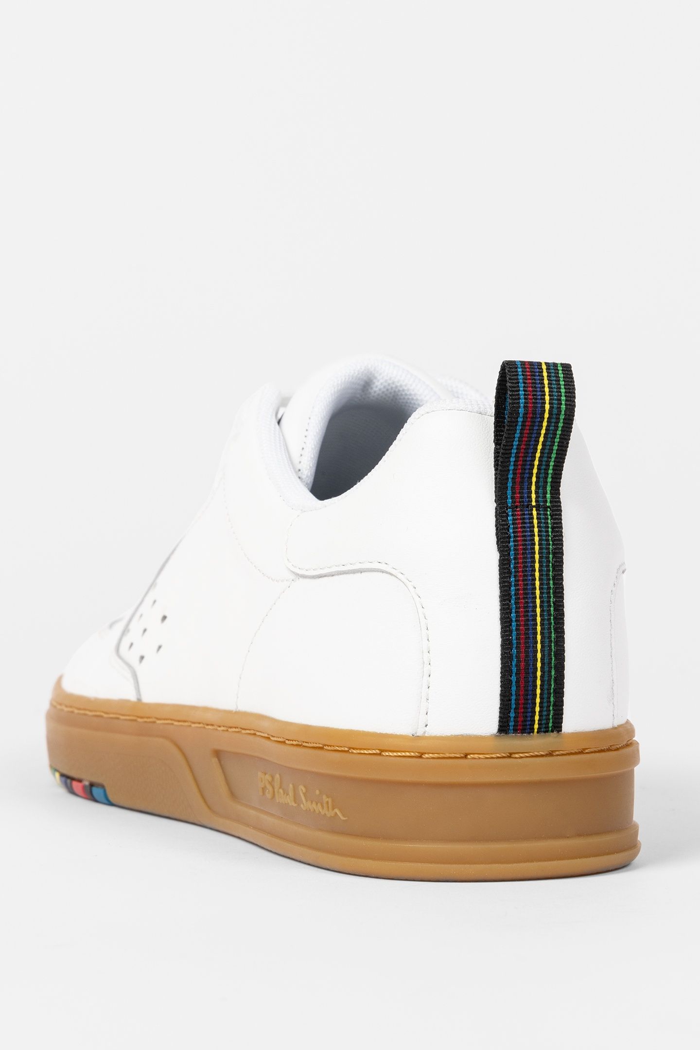 MENS SHOE COSMO WHITE GUM SOLE WHITE 3