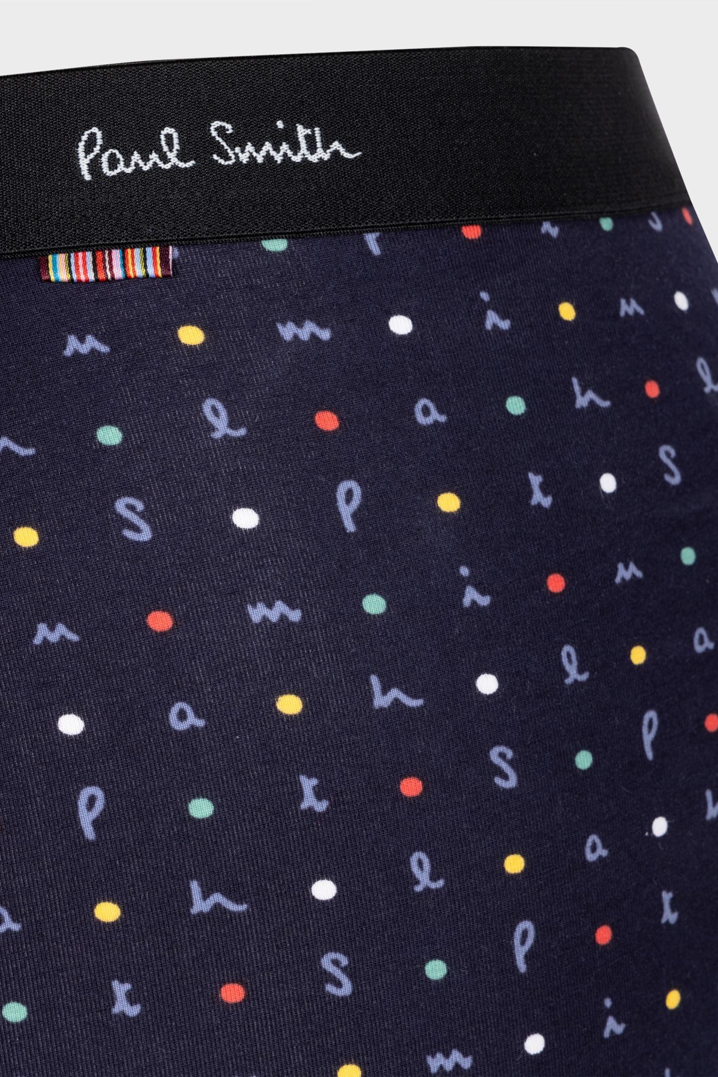 MEN TRUNK POLKA LOGO VERY DARK NAVY 6