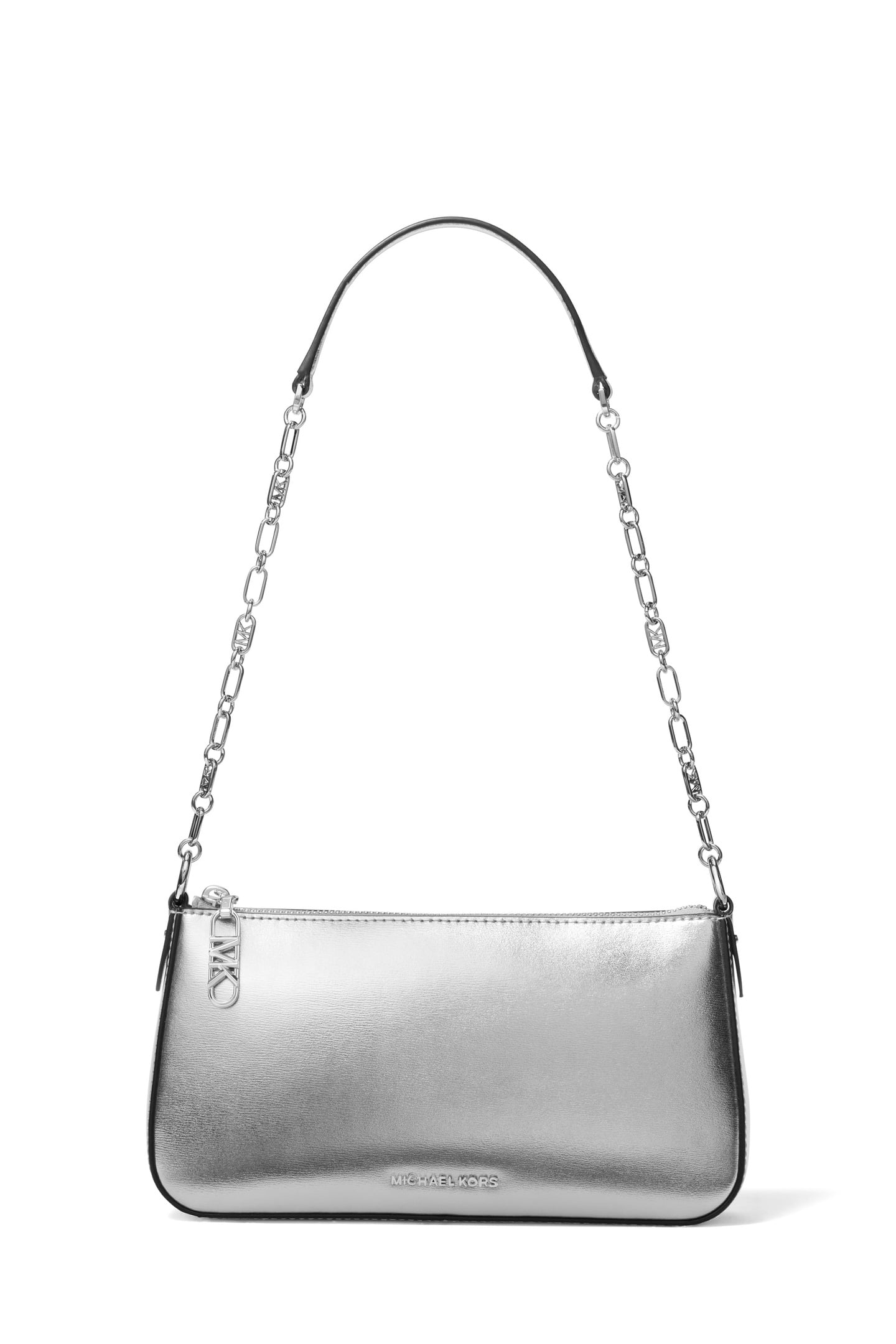 MEDIUM CHAIN POUCHETTE SILVER 1
