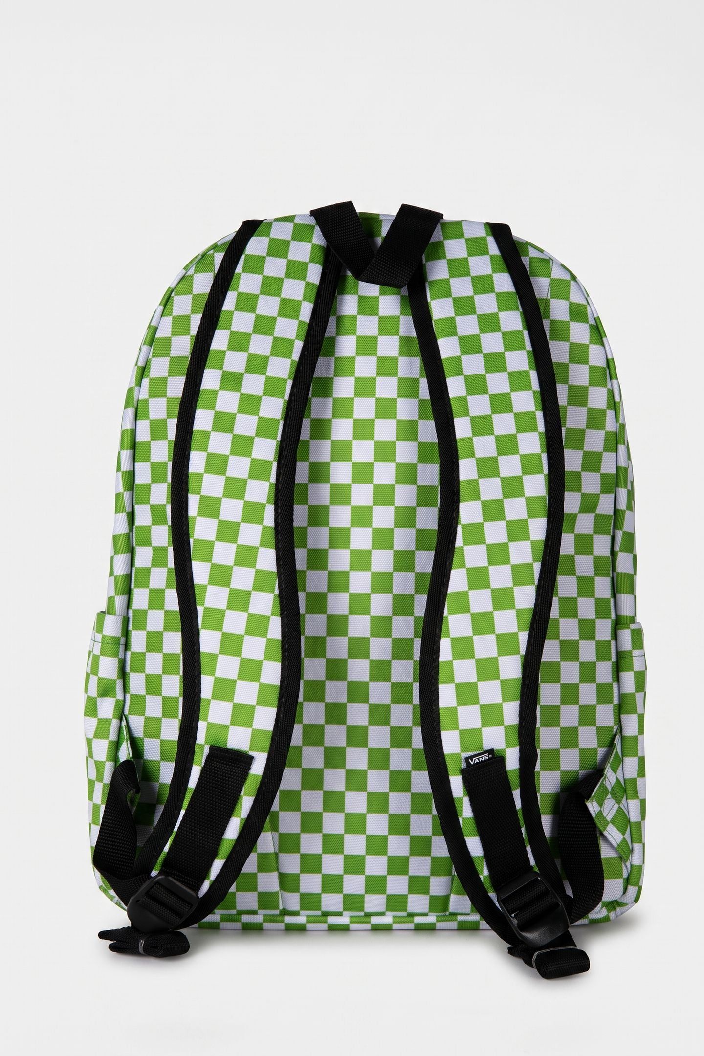 UNISEX OLD SKOOL CHECK BACKPACK GREEN 3