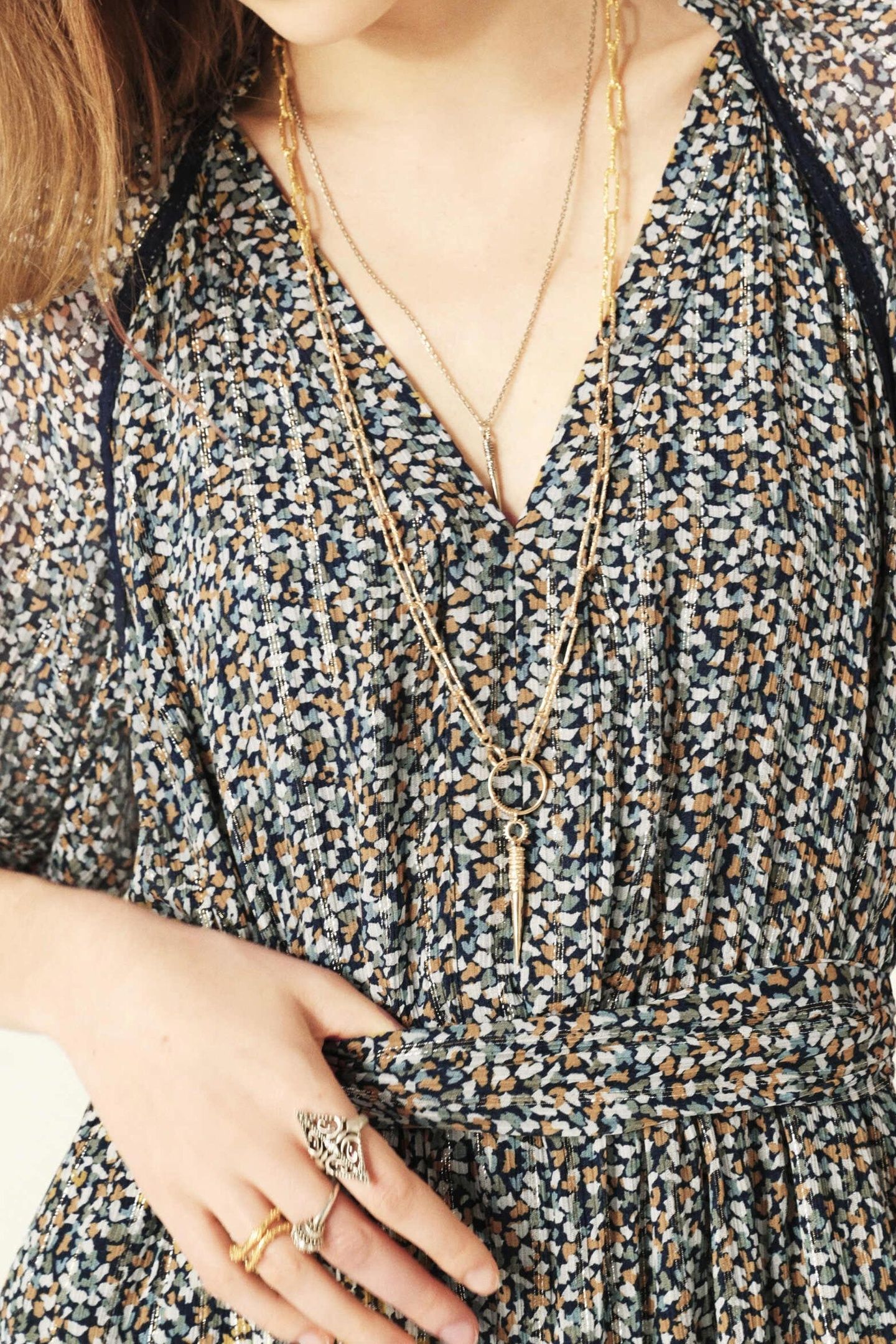 MID-LENGTH DRESS BLUE 4
