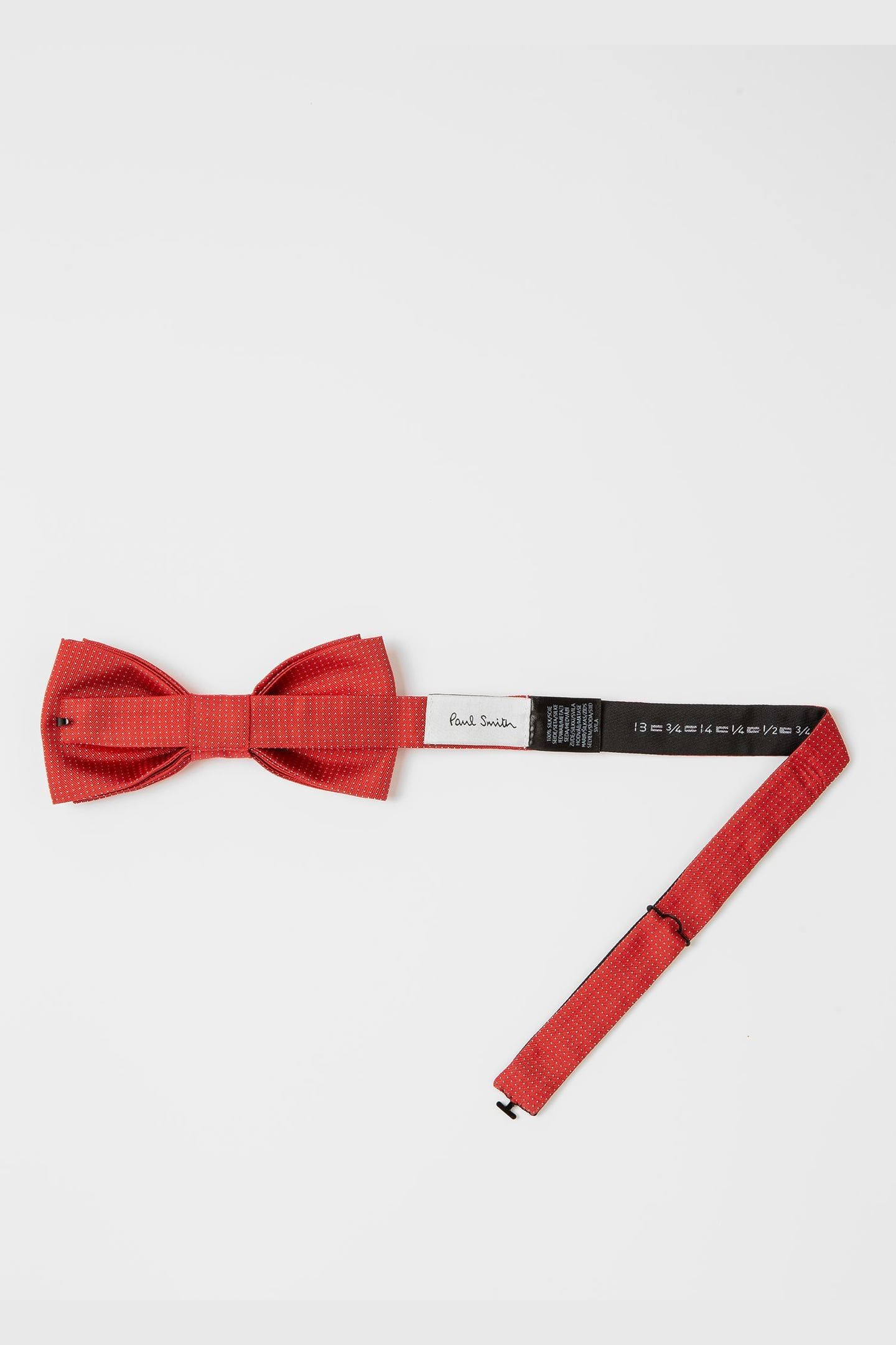 MEN BOW TIE MINI DOT RED 3