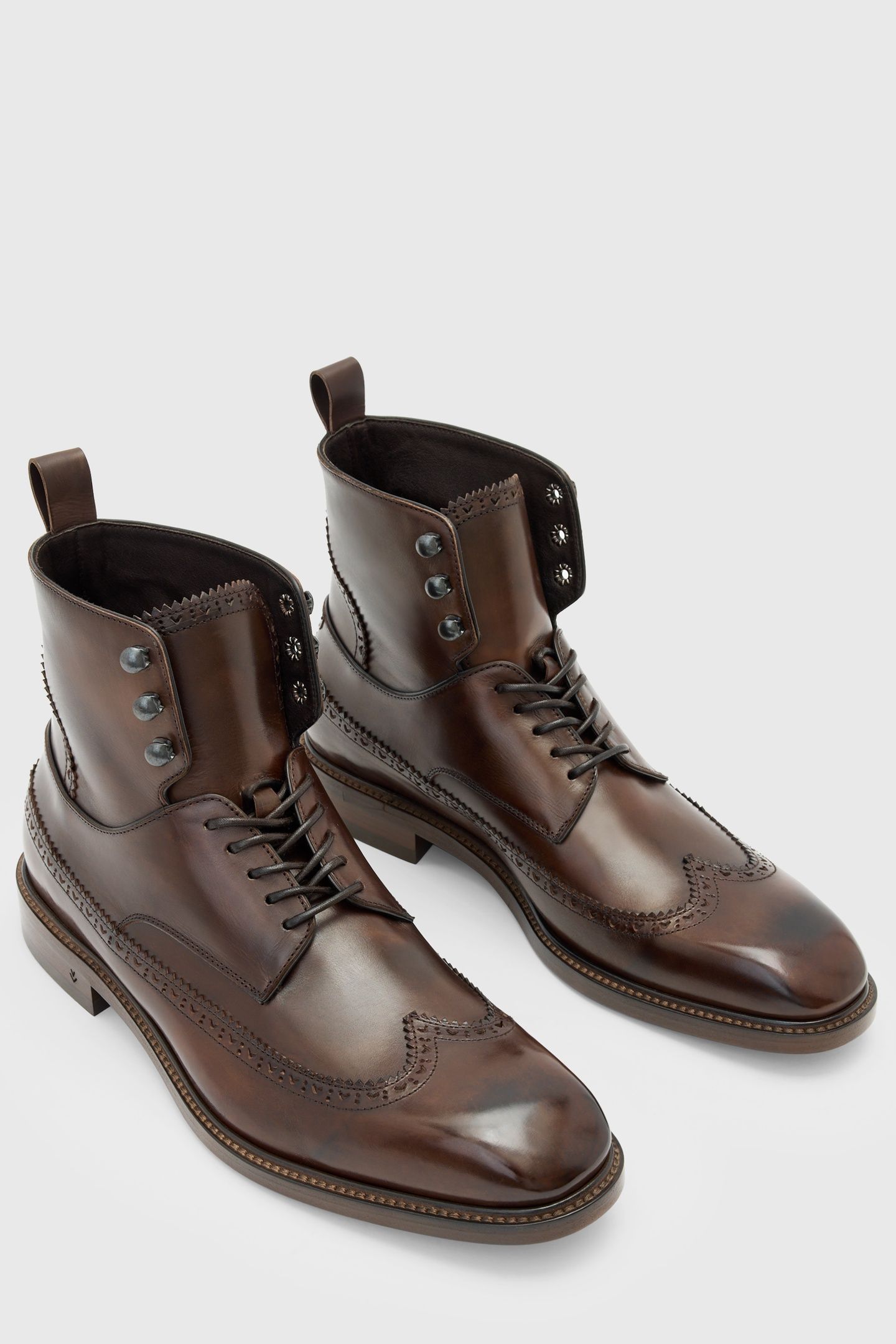 HARRISON WINGTIP BOOT WOOD BROWN 2