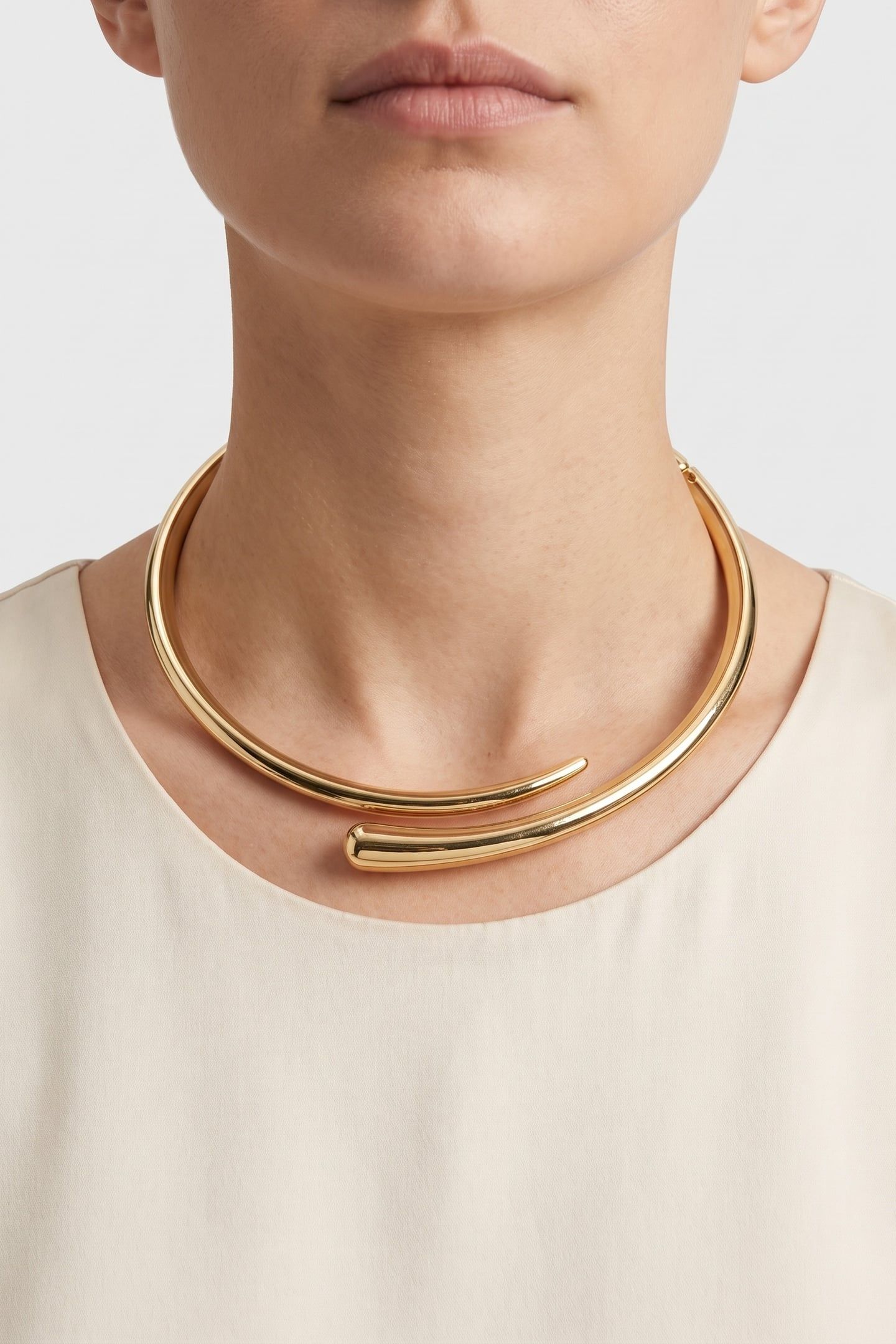 S JEFF CHOKER GOLD 1