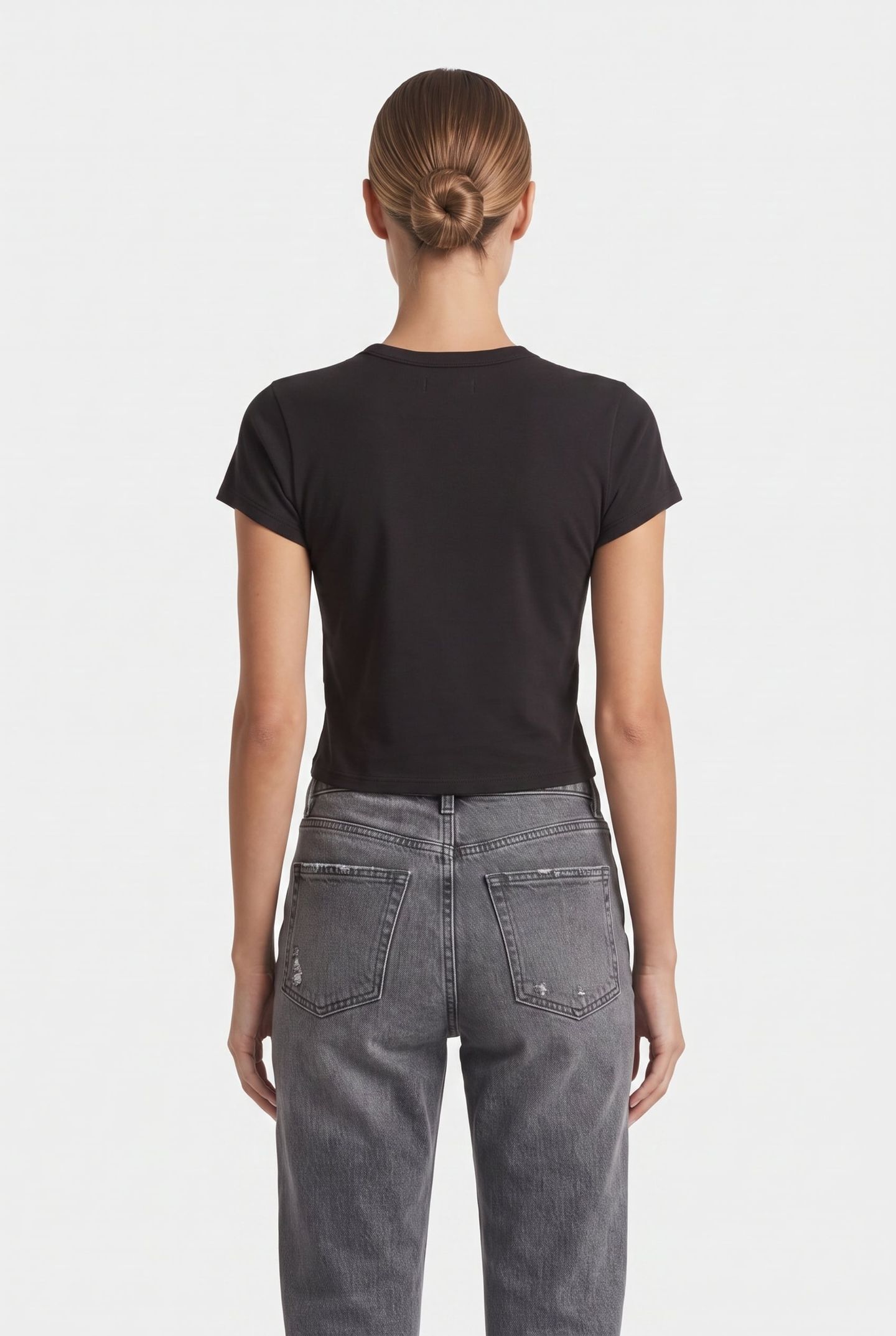 SOFT LIFE BABY TEE BLACK 2