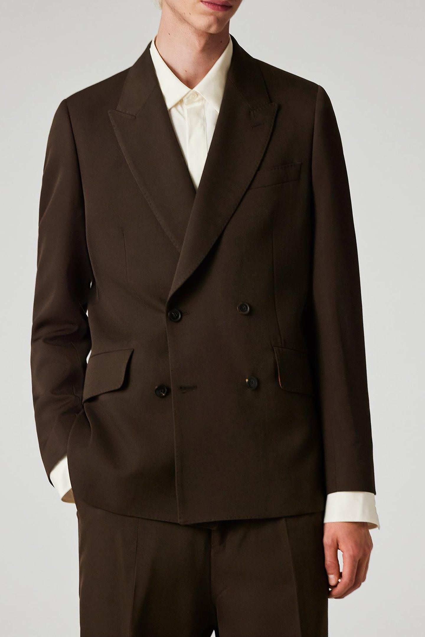 MENS DB JACKET DARK BROWN 7