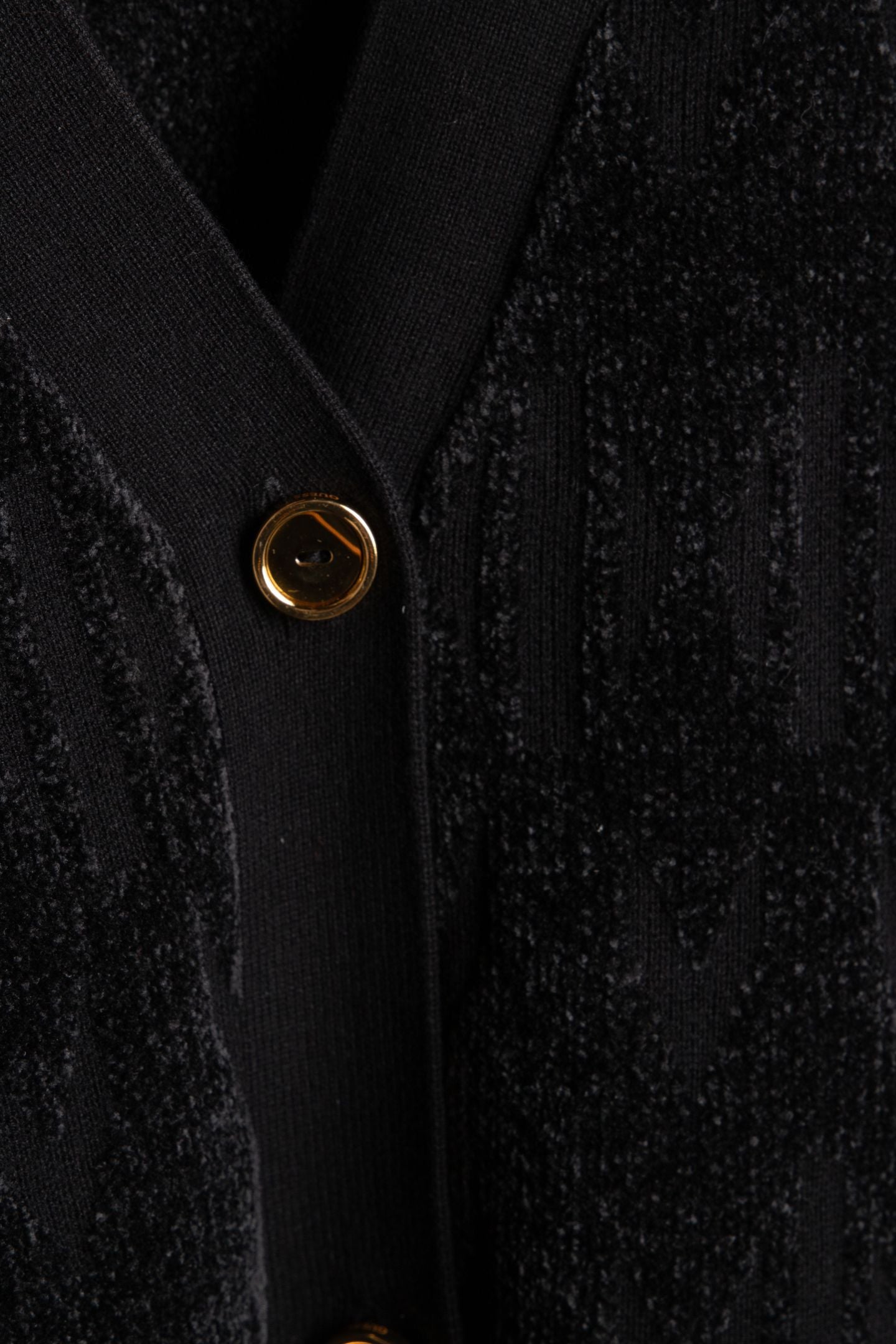 ADELE LOGO CHENILLE JET BLACK A996 4