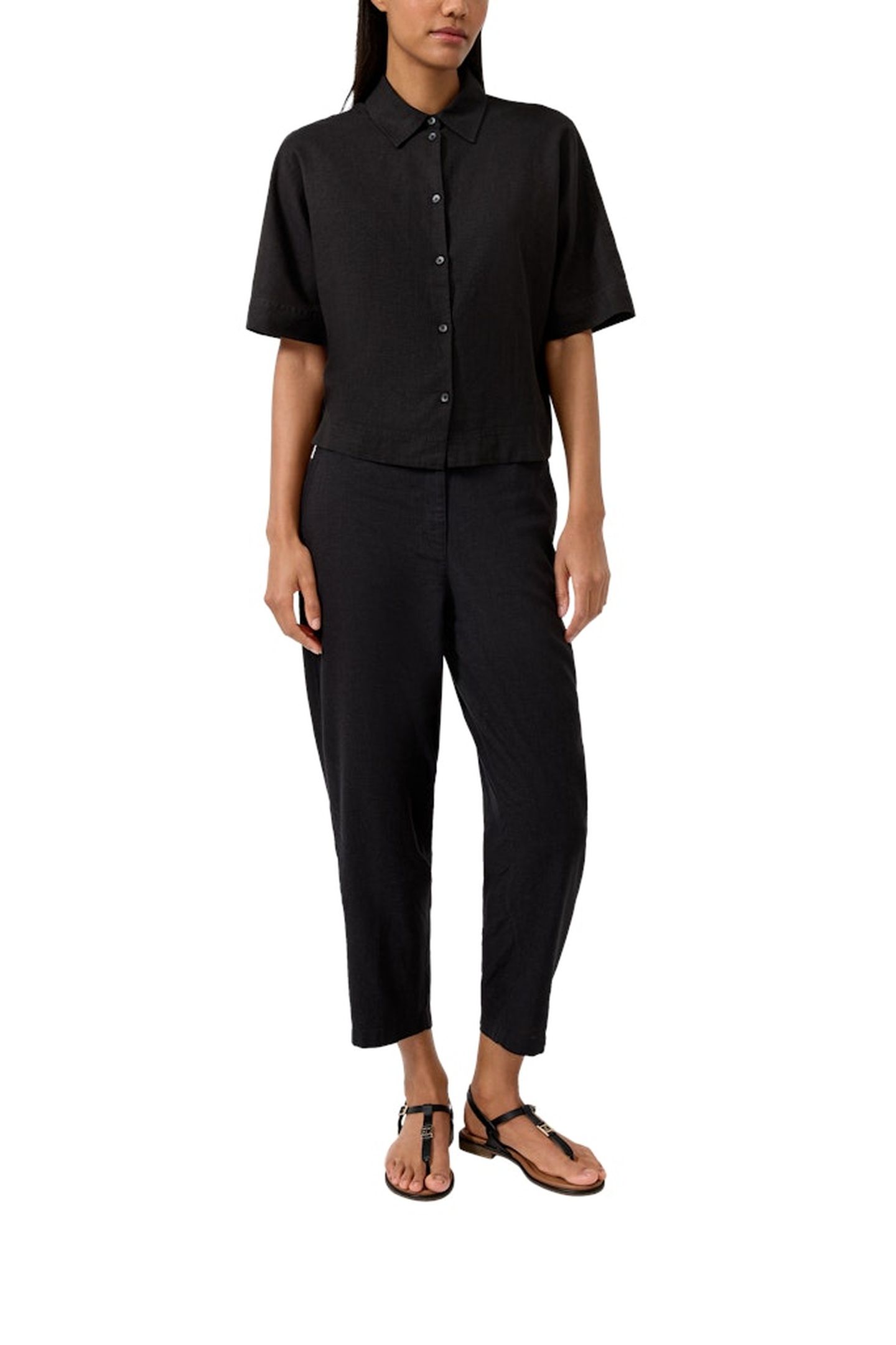 S.OLIVER BLOUSES BLACK 3