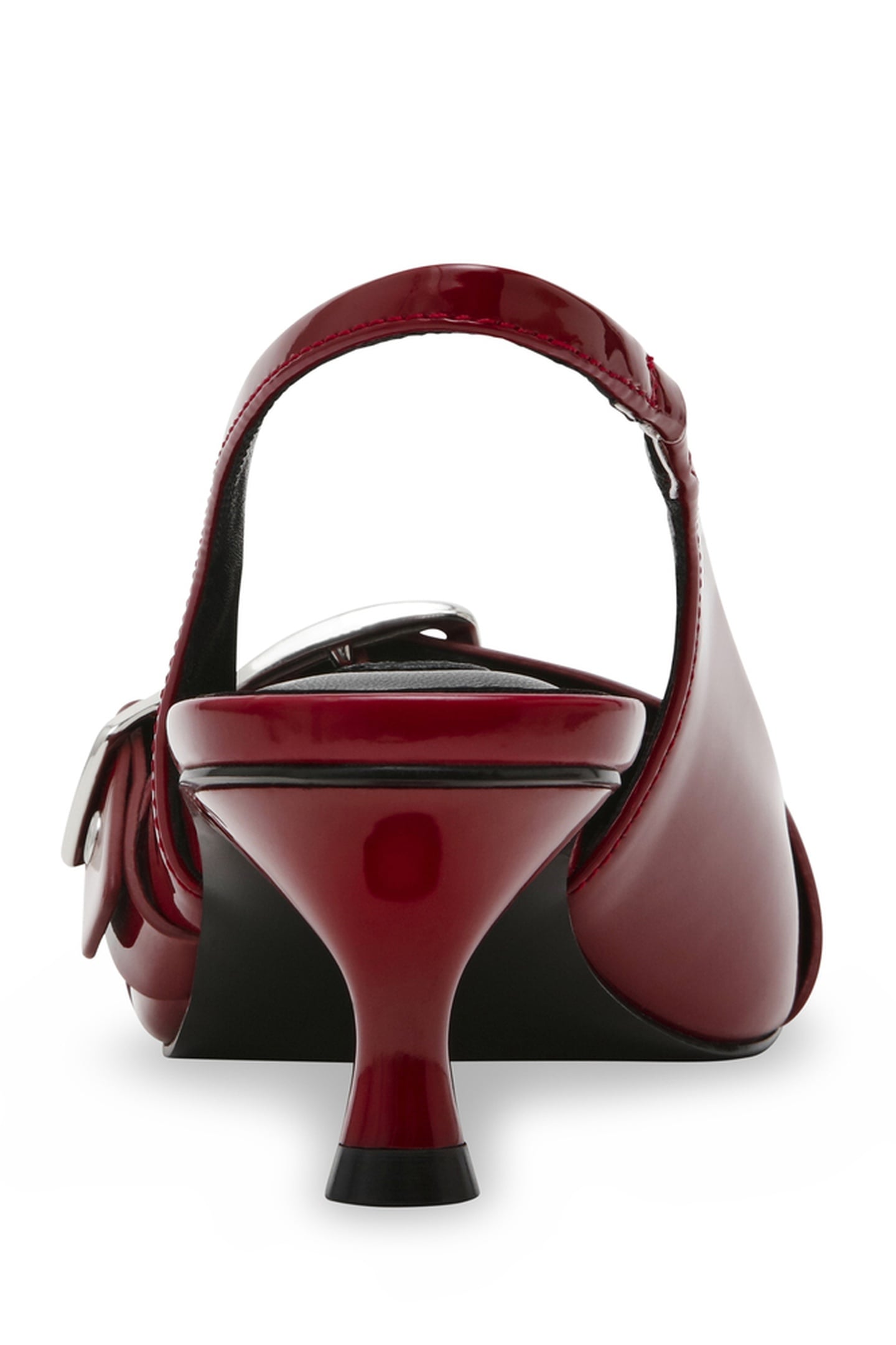 LEZLEY PUMPS RED PATENT 5