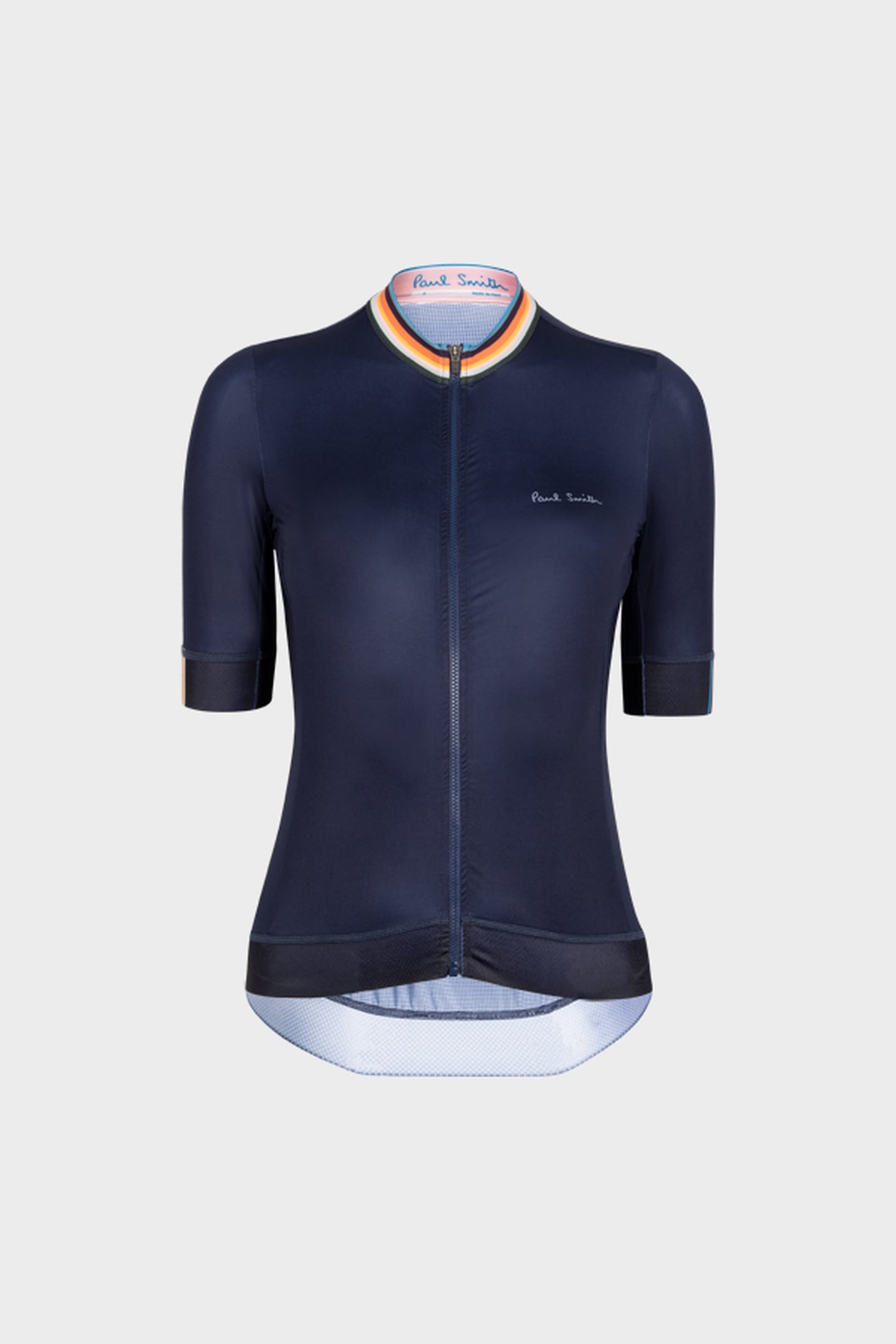 WOMENS CYCLE JERSEY S/S ARTIST STRIPE VERY DARK NAVY 2