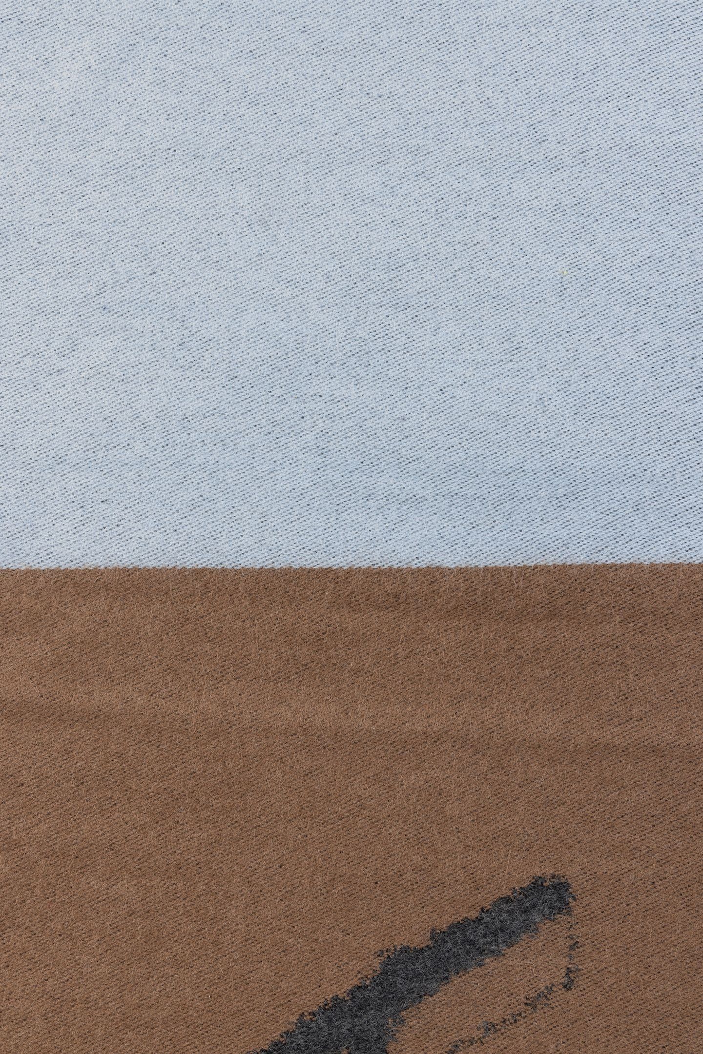 MEN SCARF LOGO COL BLOCK SLATE 9