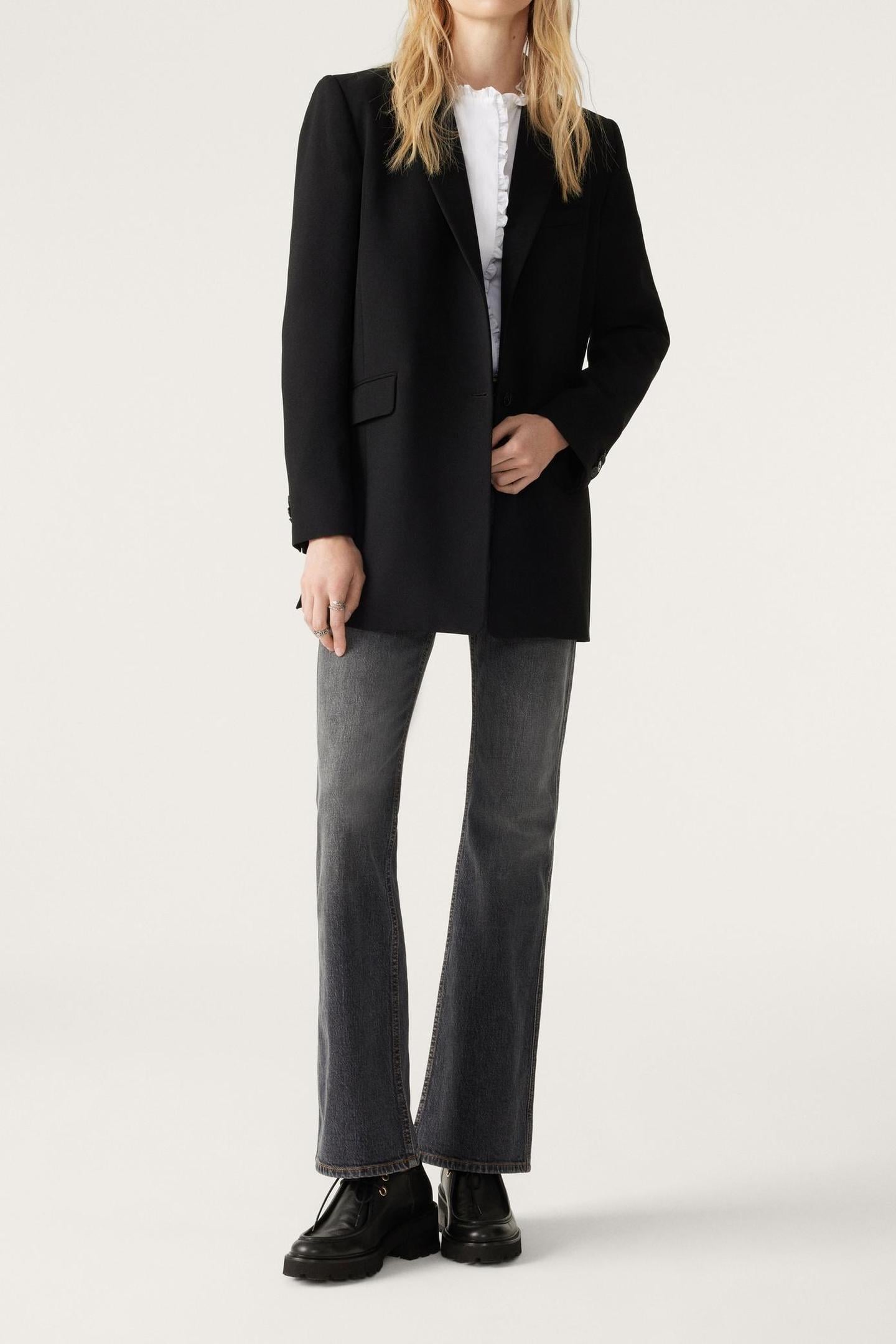 TAILORED BLAZER BLACK 3