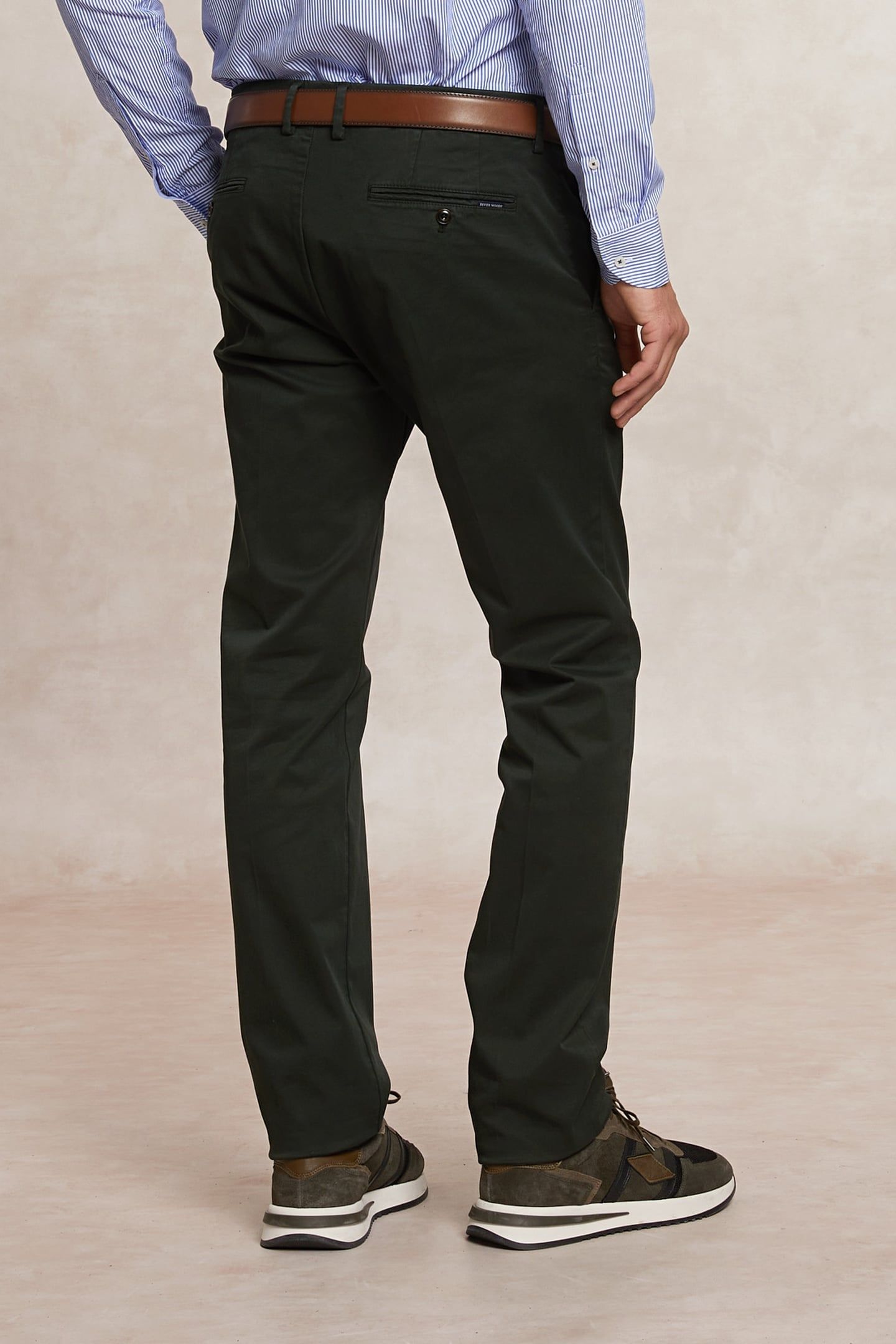 BASIC CHINO STRETCH KHAKI 2