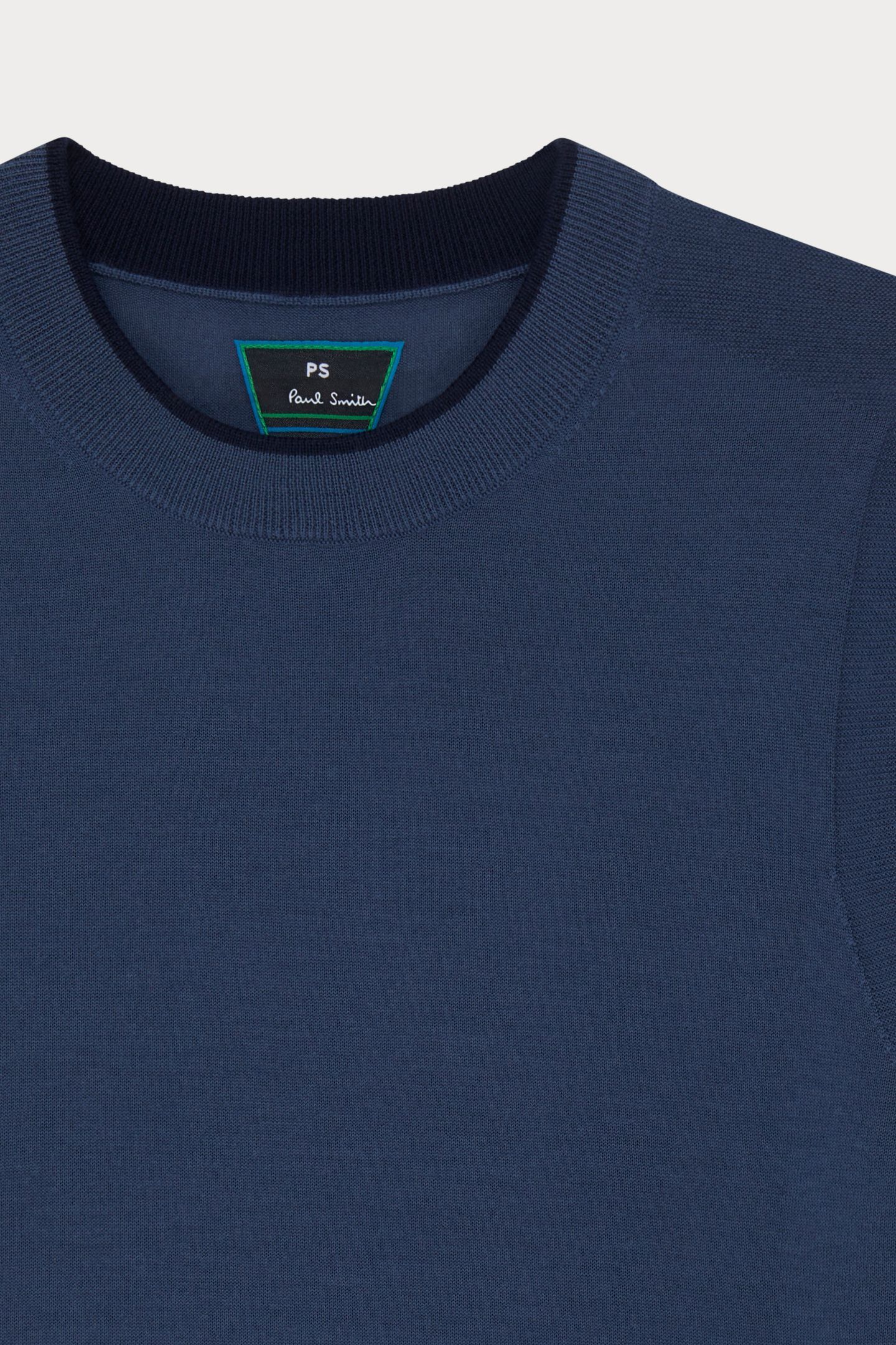 MENS SWEATER CREW NECK SLATE 9
