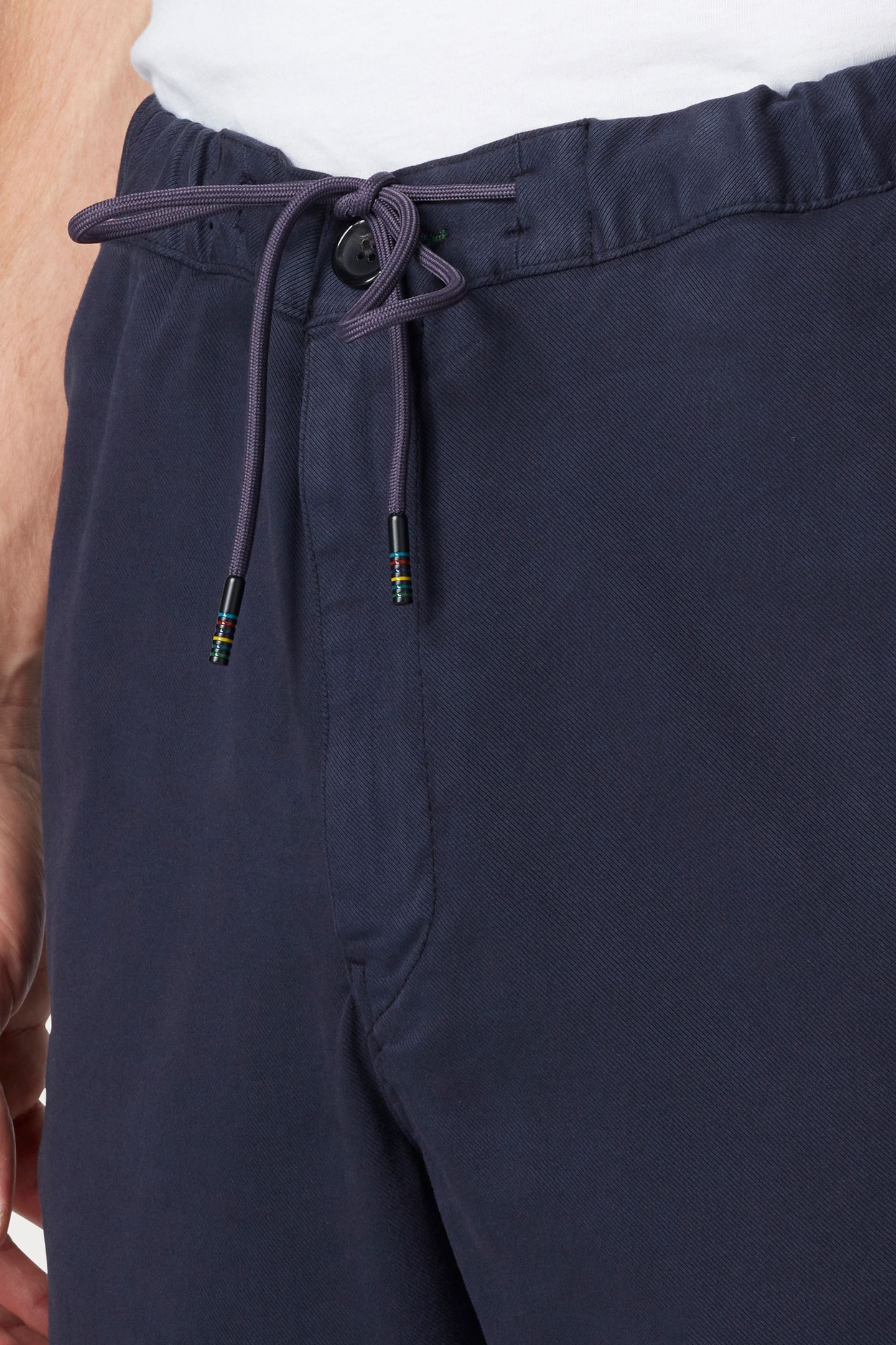 MENS DRAWSTRING TROUSER VERY DARK NAVY 5