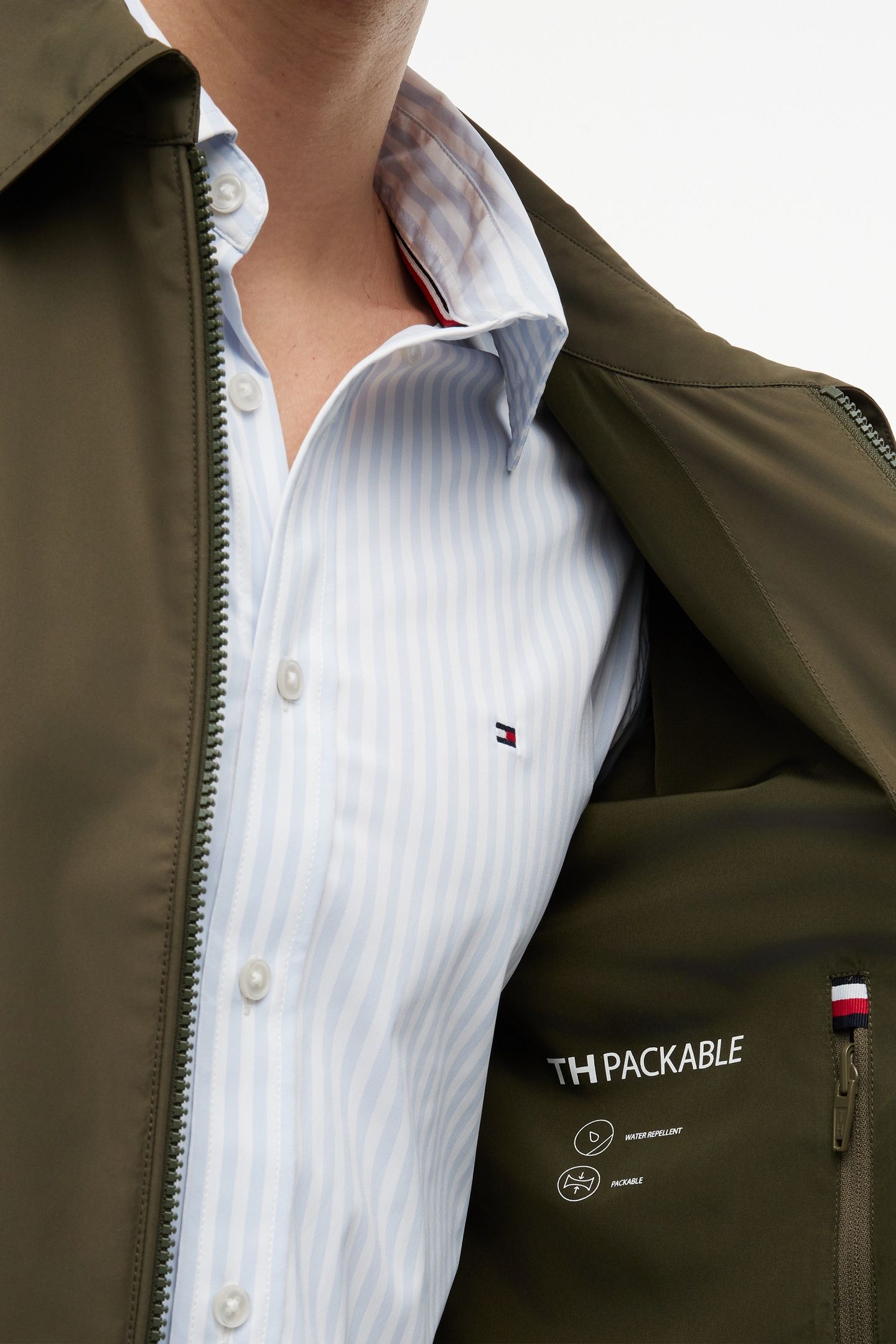 PACKABLE IVY JACKET PLATINUM OLIVE 6